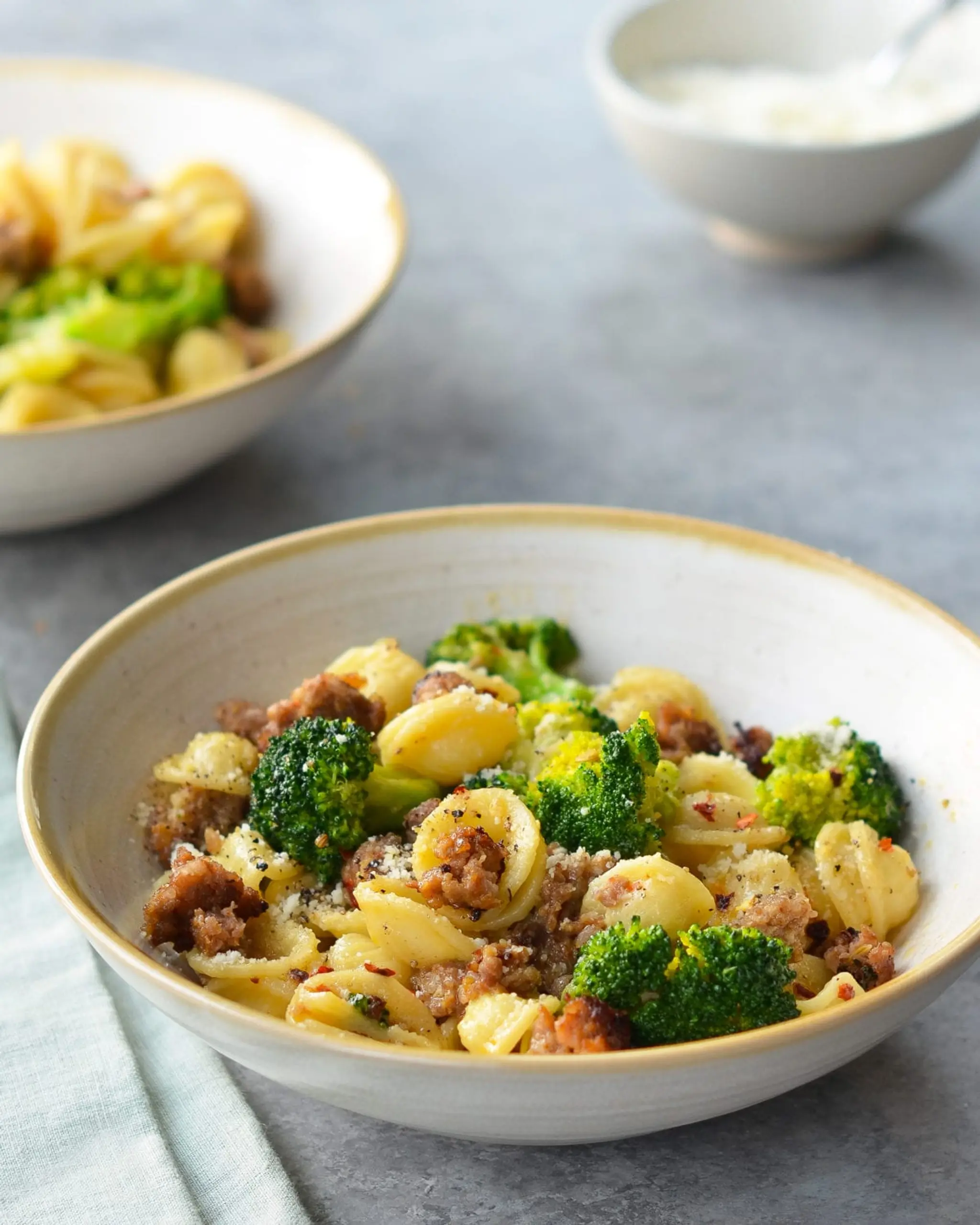 Orecchiette with Sausage and Broccoli