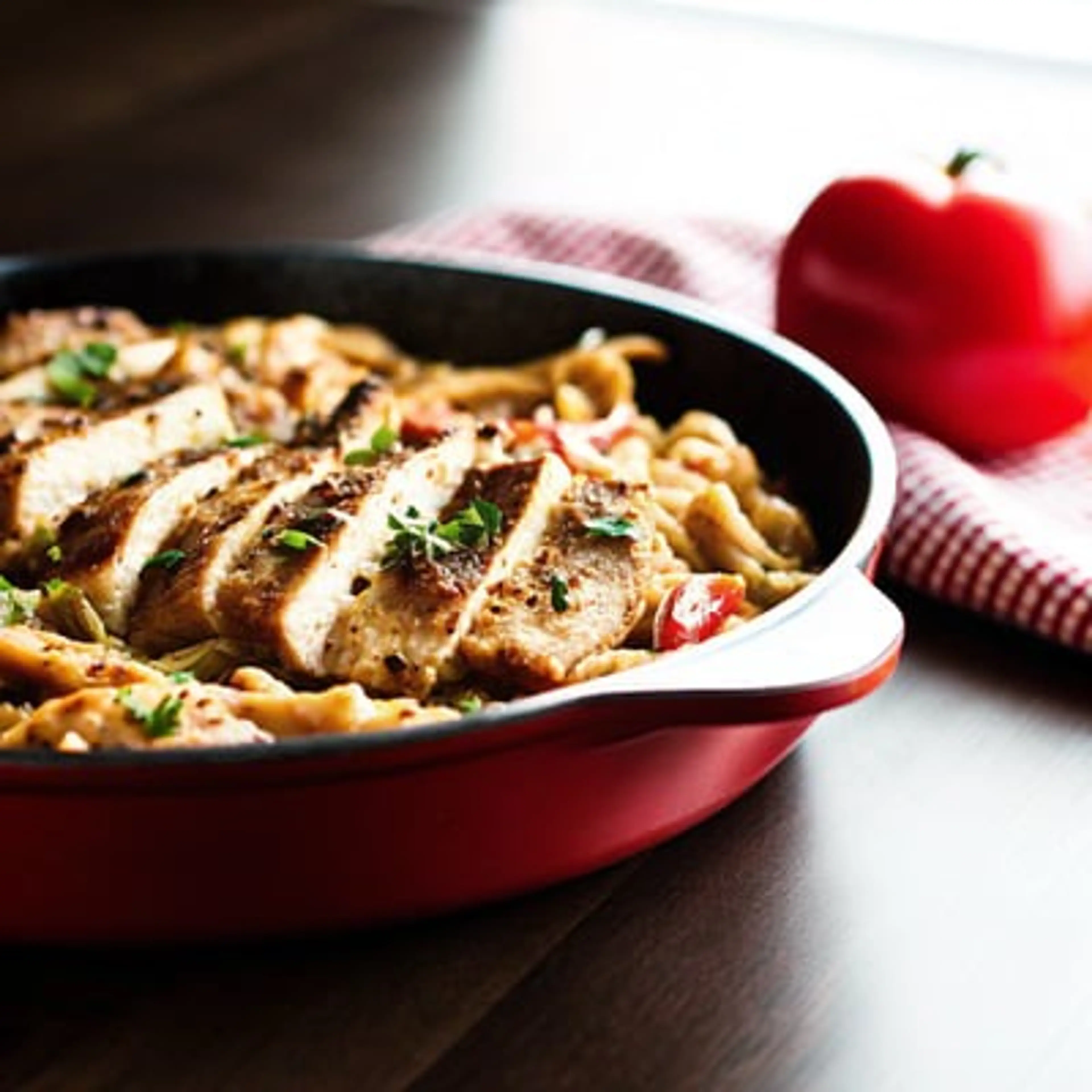 Creamy Cajun Chicken Pasta