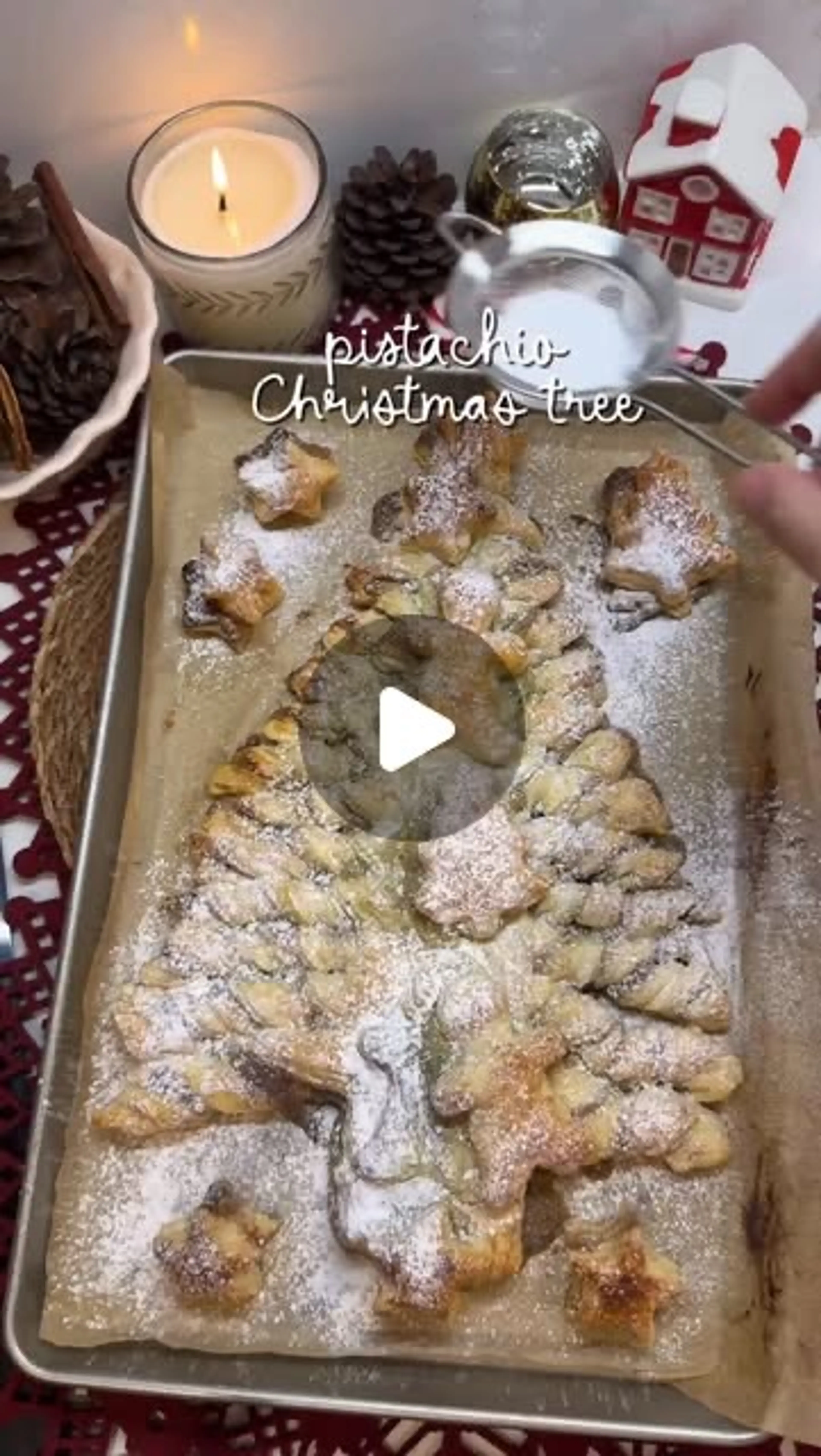 Pistachio Christmas Tree