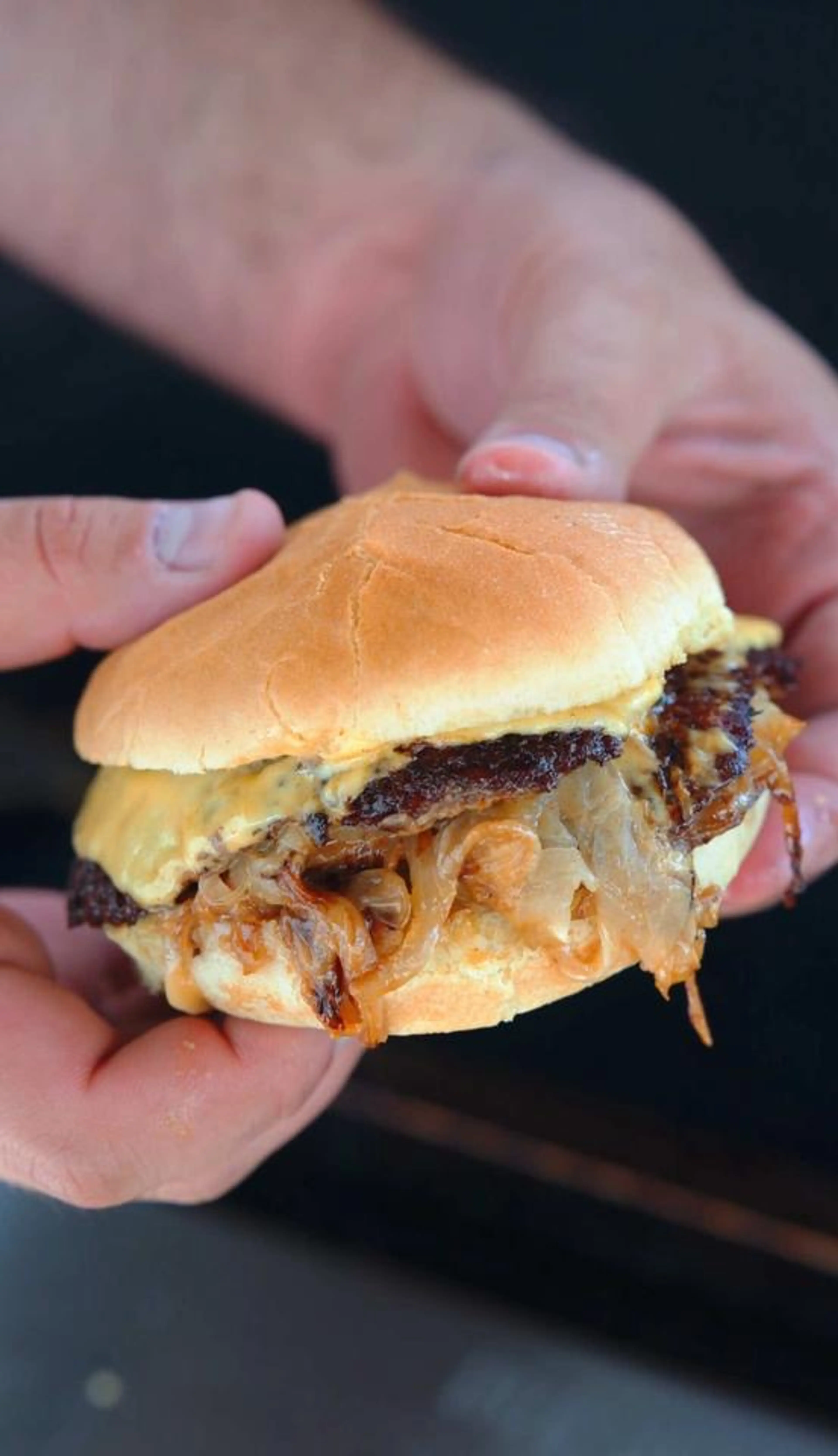 The George Motz Onion Burger