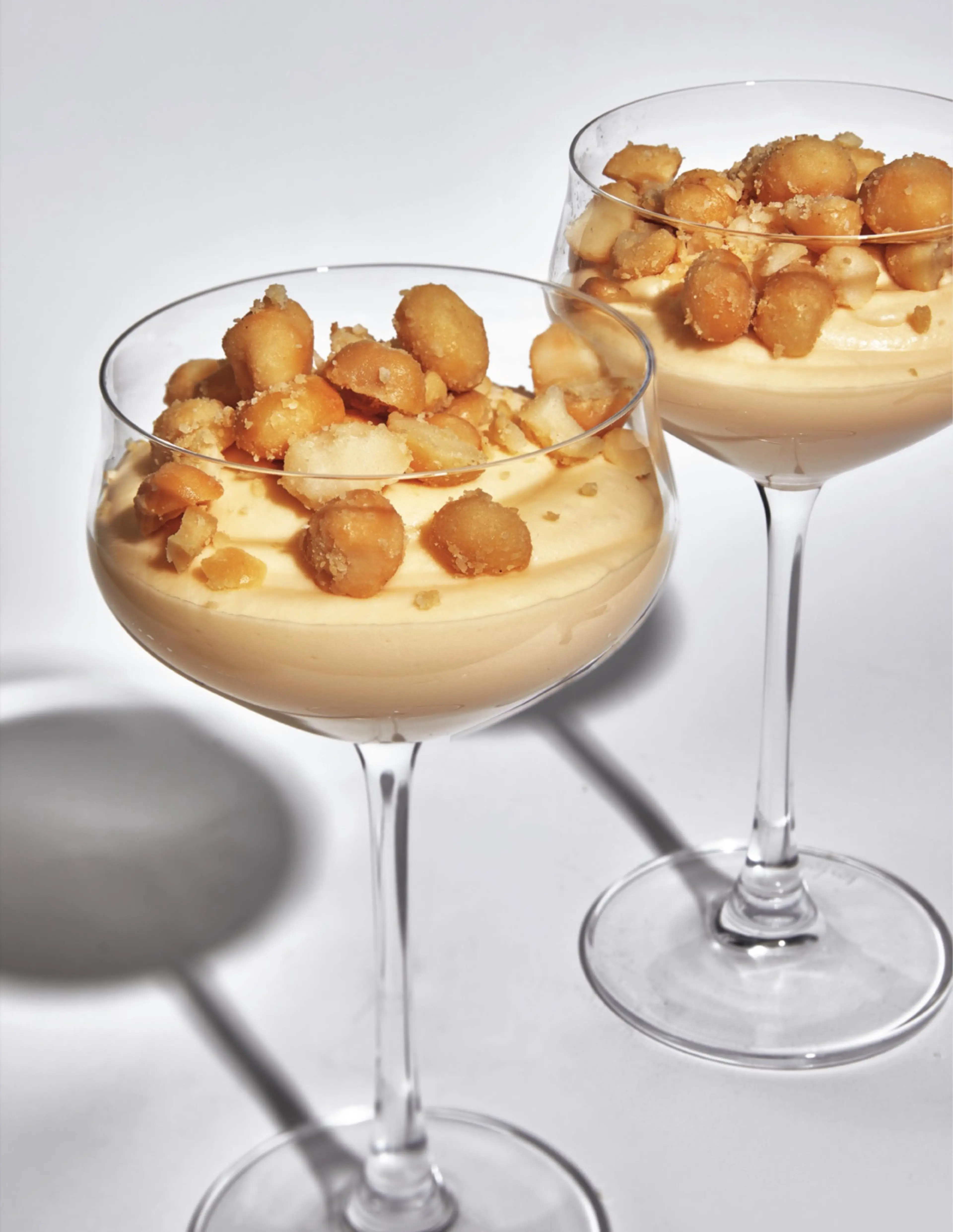 Chocolate White Macadamia Mousse