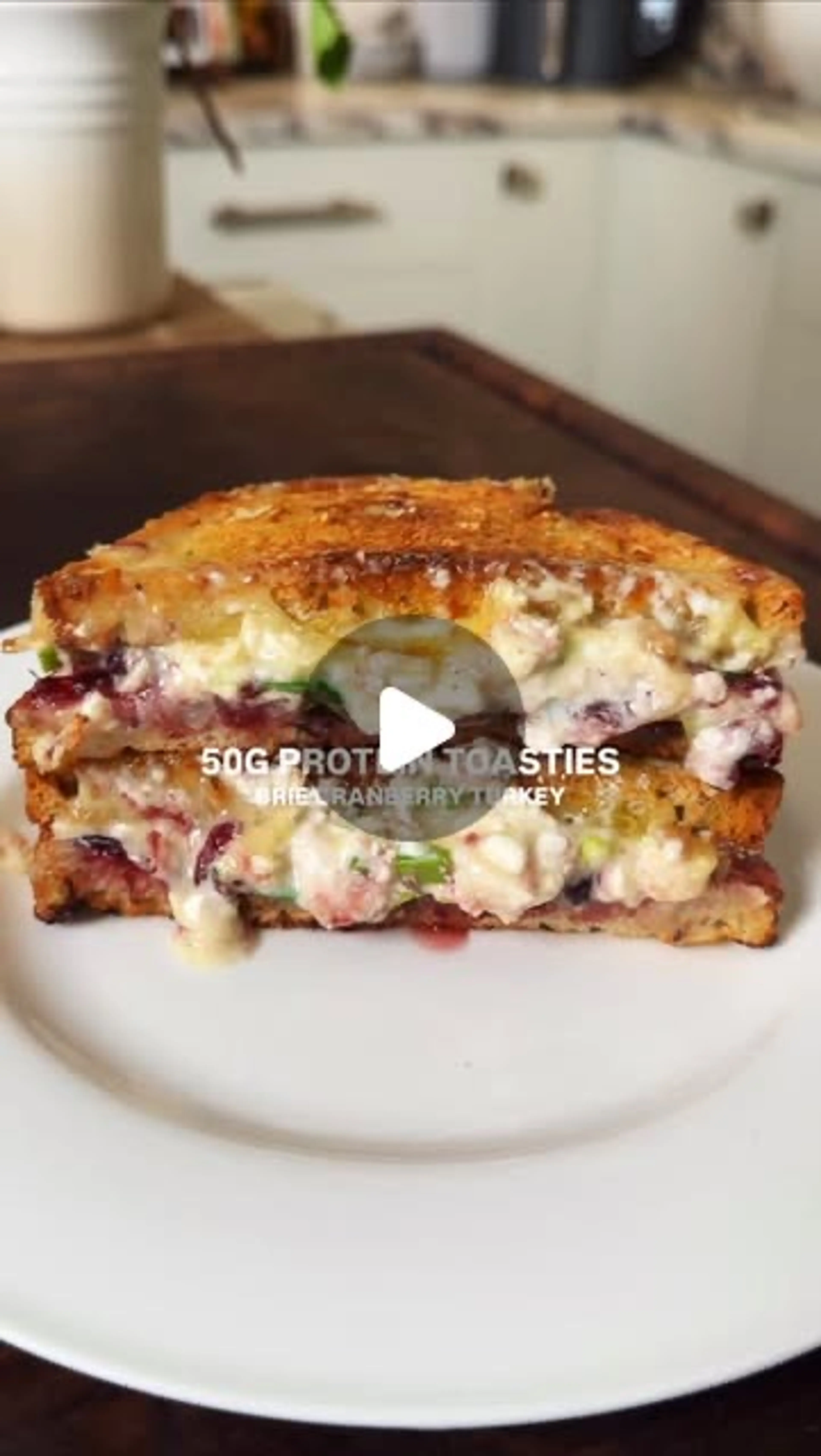 50g Protein Toasties the Bct (brie Cranberry Turkey