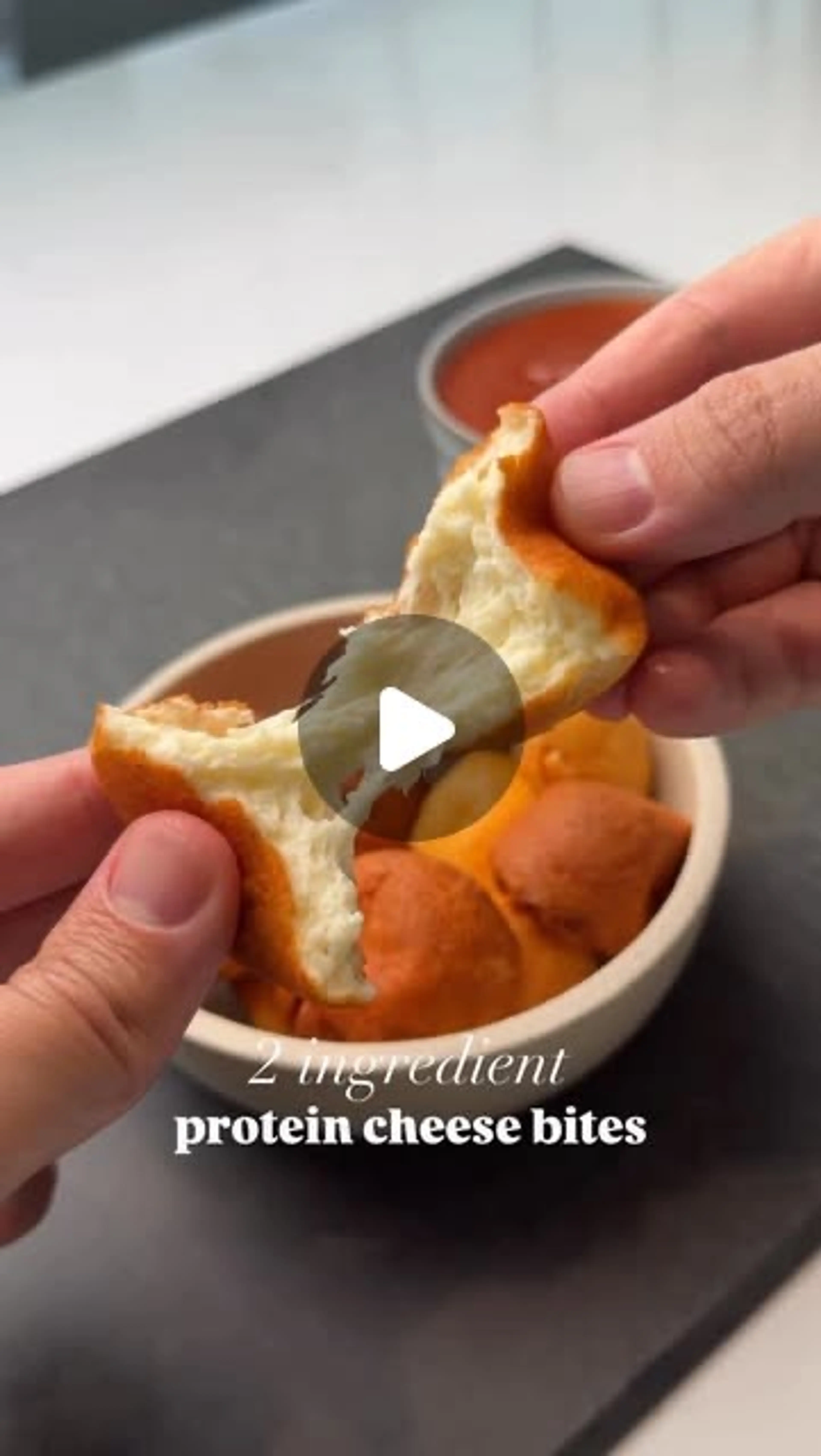 Airfried Protein Cheese Bites