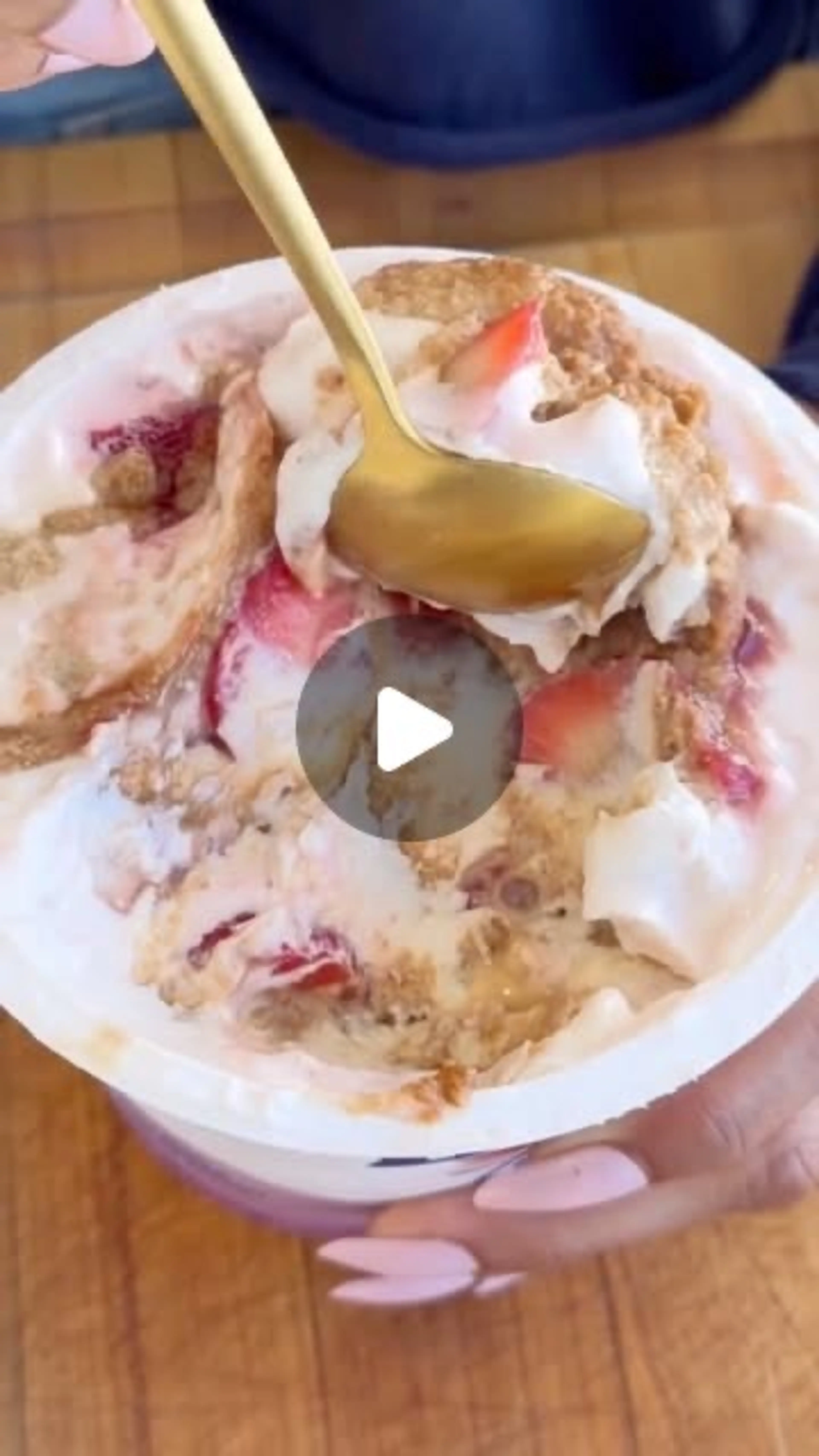 Strawberry Japanese Cheesecake Hack