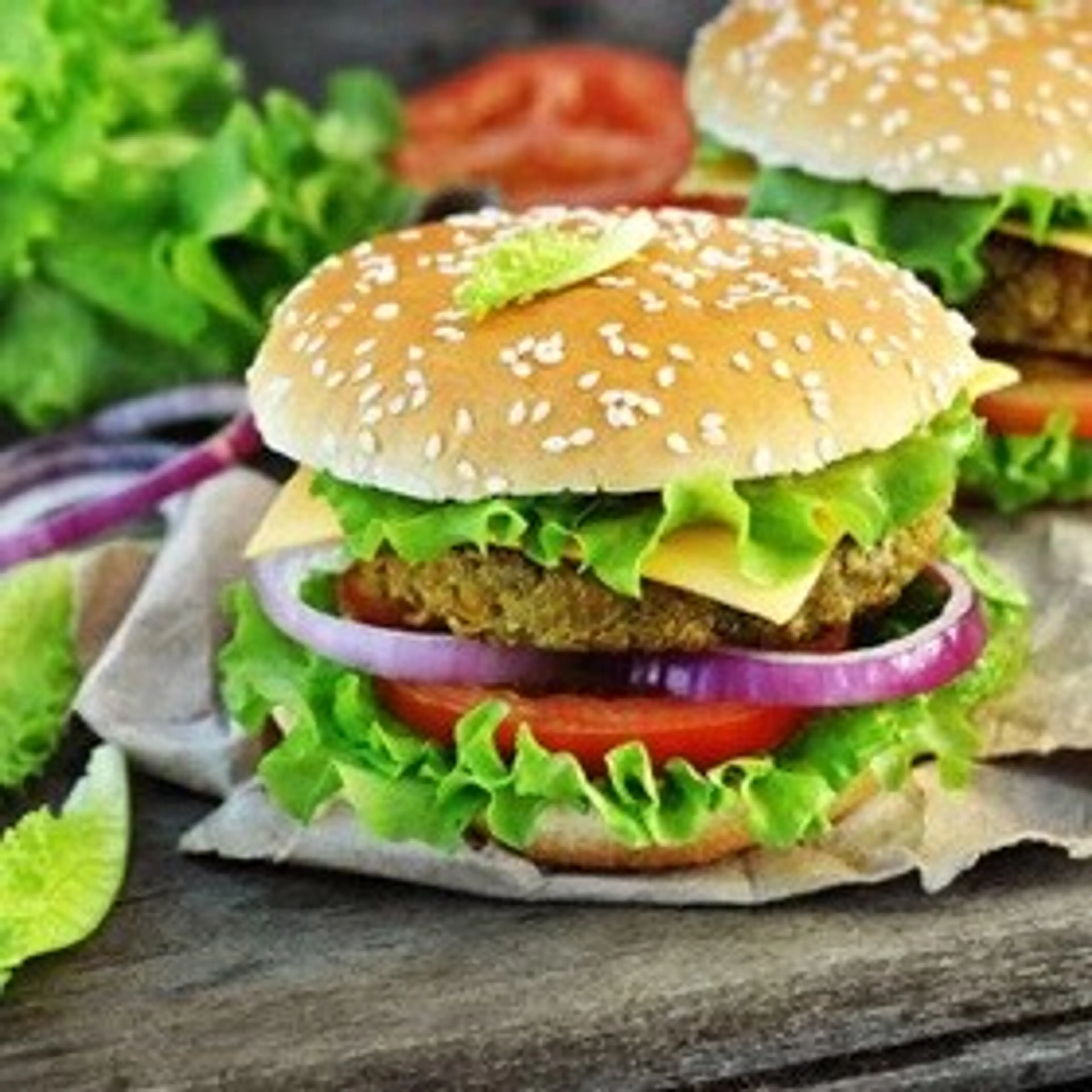 Burger Veggie Au Steak De Pois Chiches