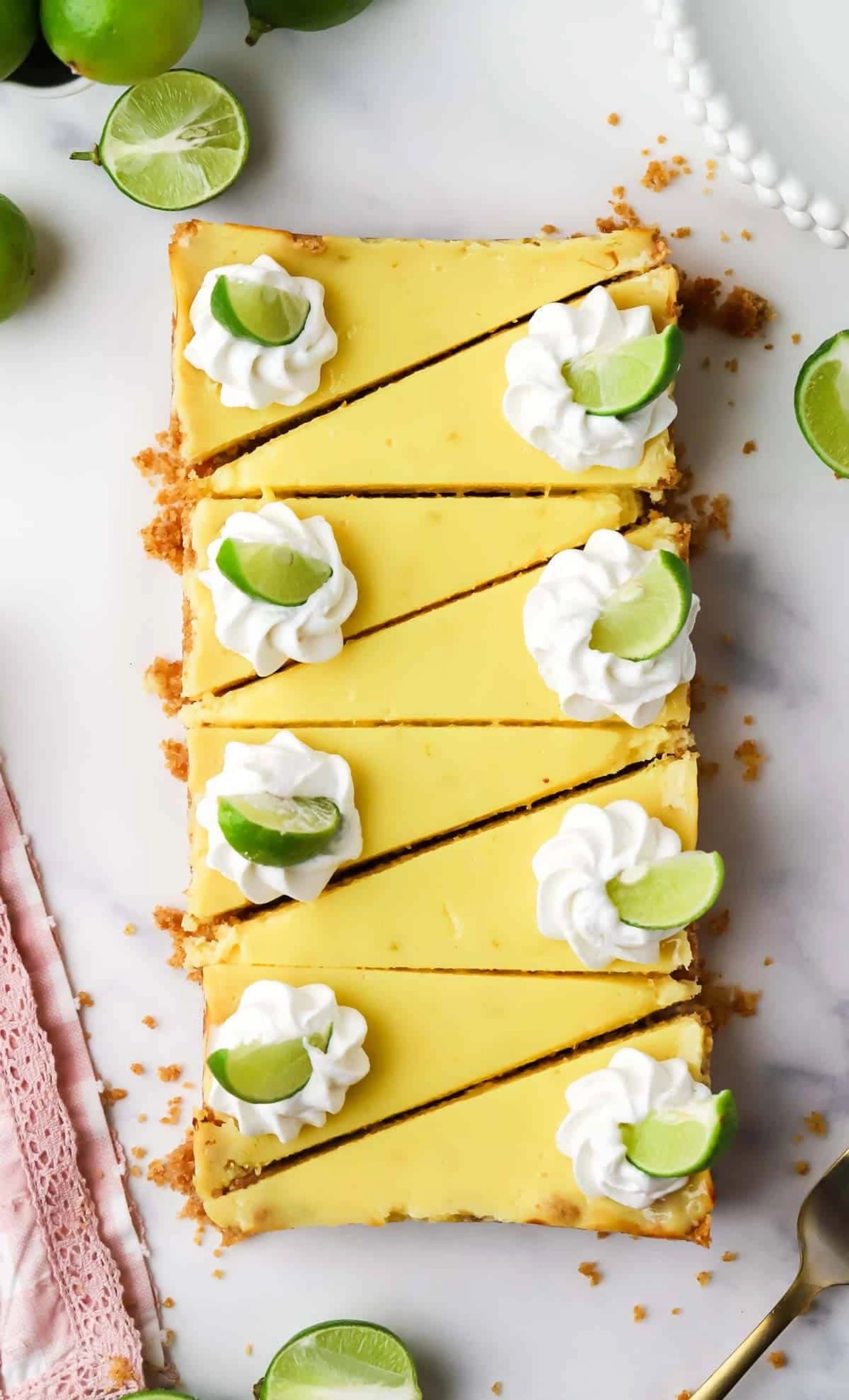 Small Batch Key Lime Pie (baked in a loaf pan)