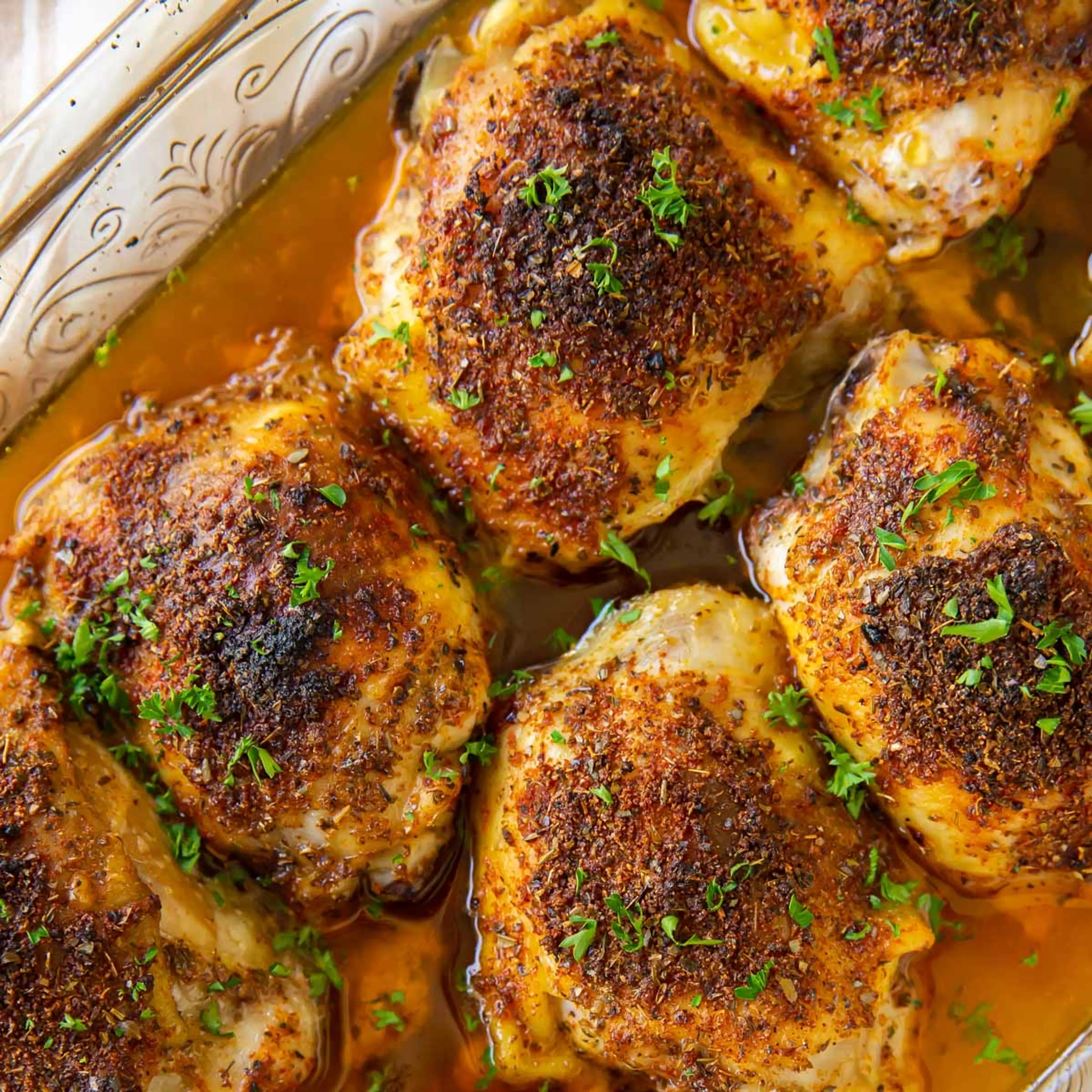 Baked Chicken Thighs