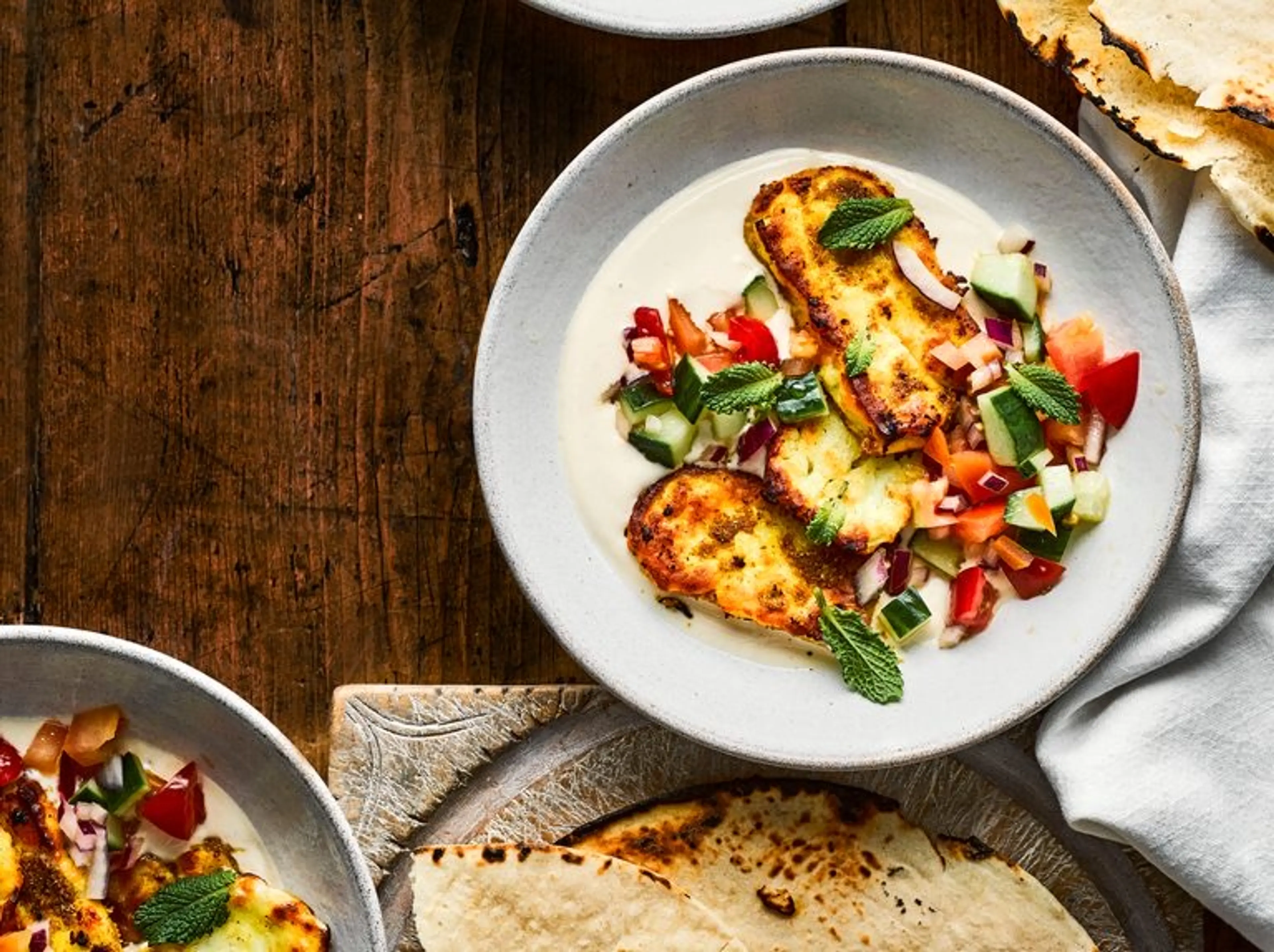 Haloumi shawarma