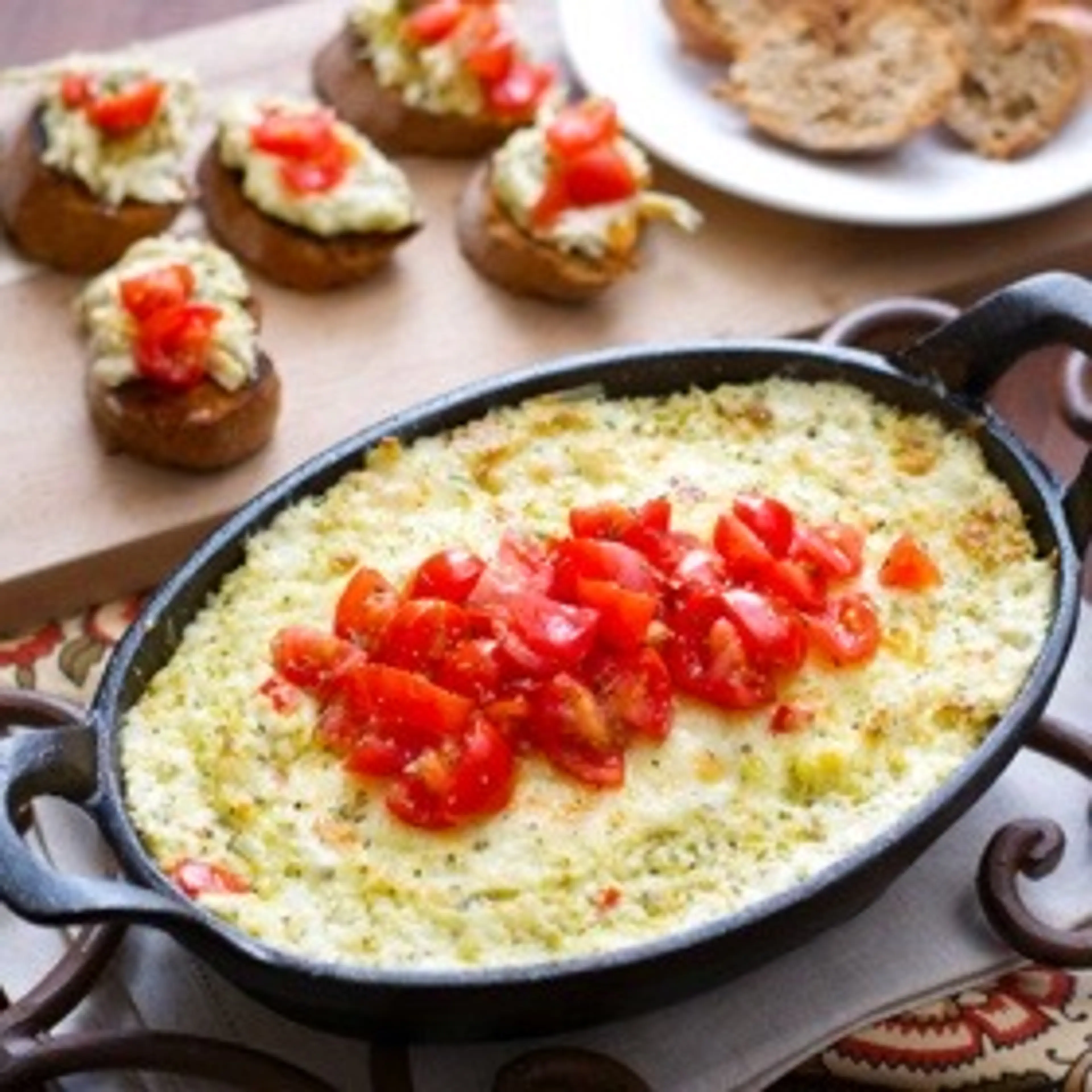 Pesto Chicken Dip