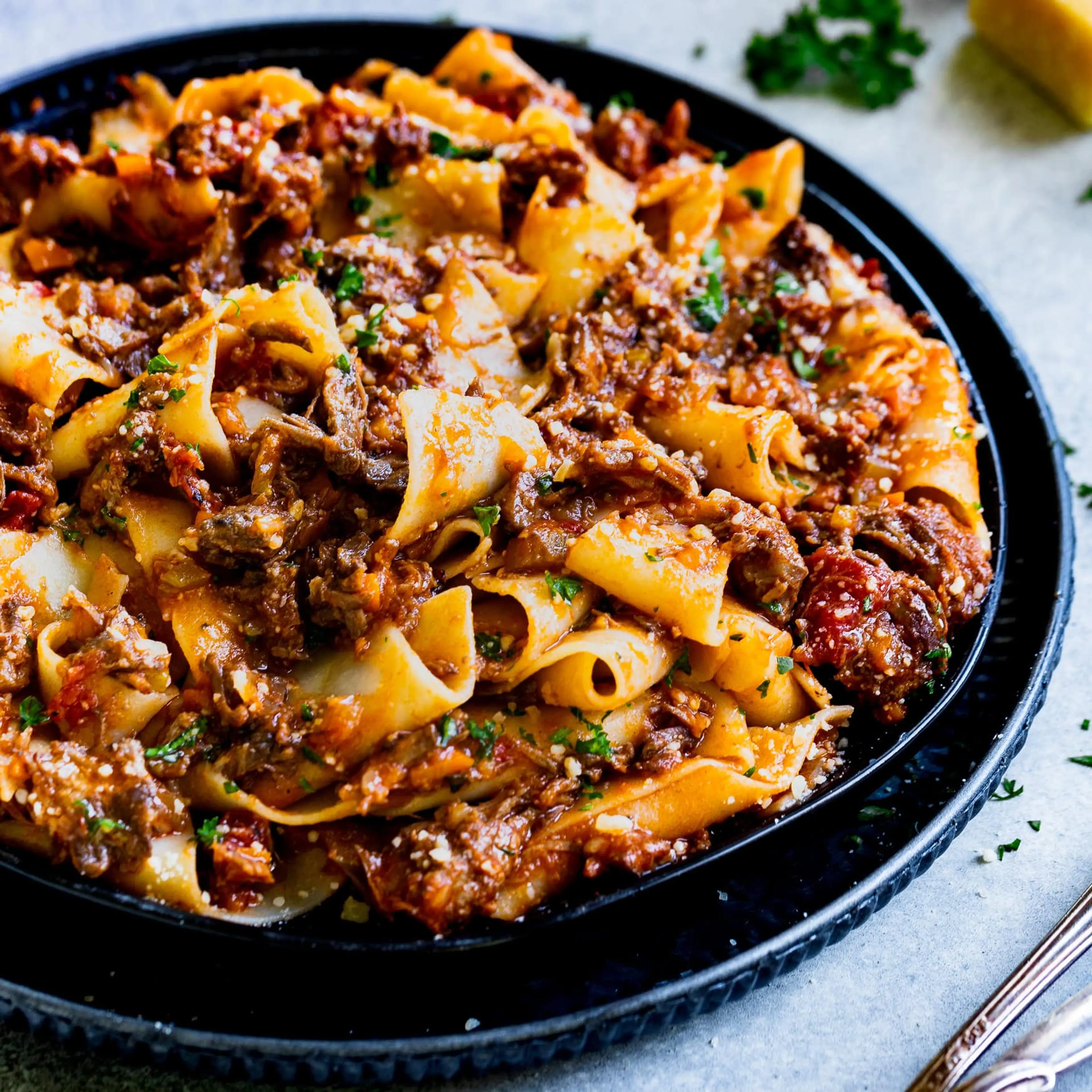 Oven Braised Short Rib Ragu