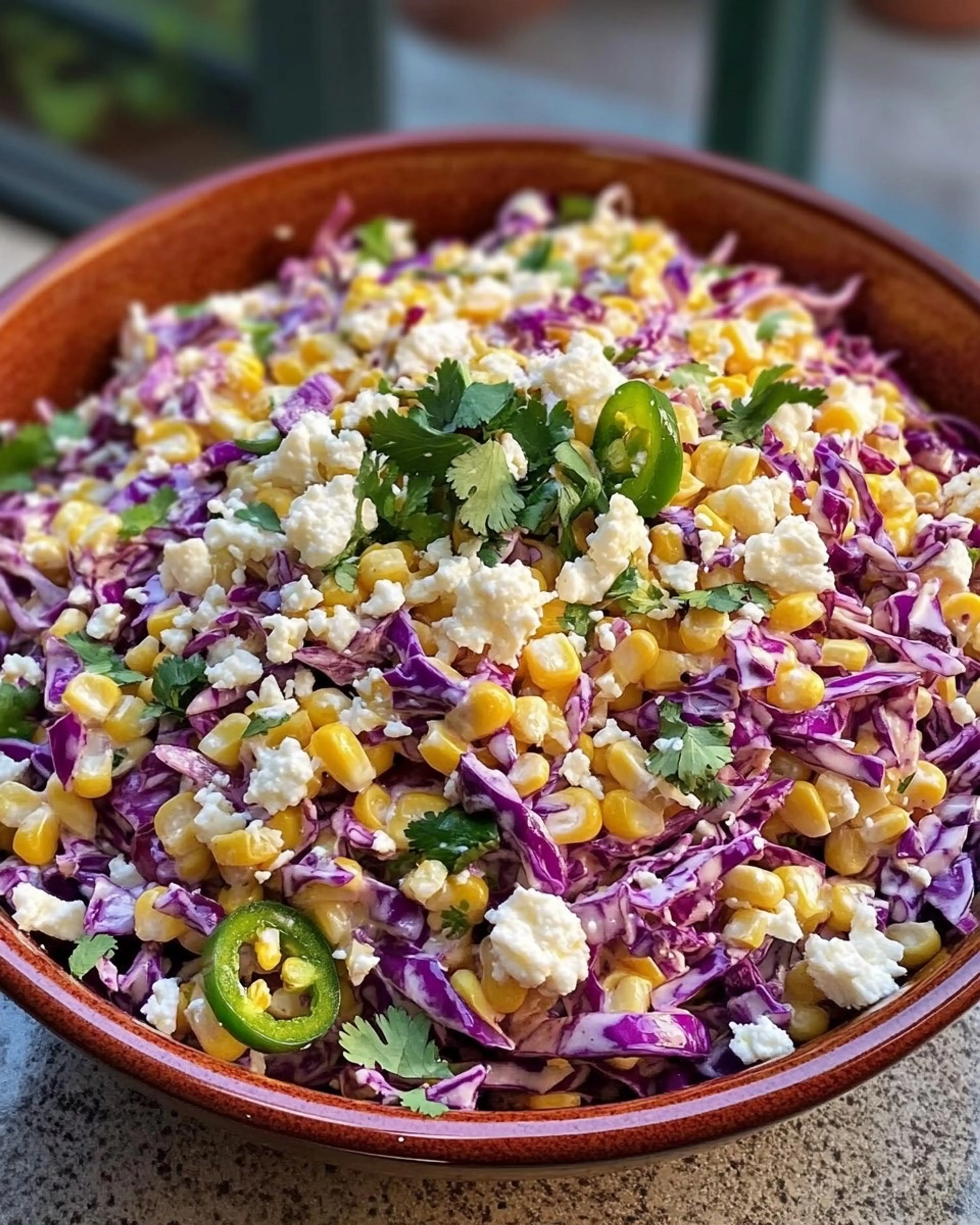 Mexican Street Corn Coleslaw