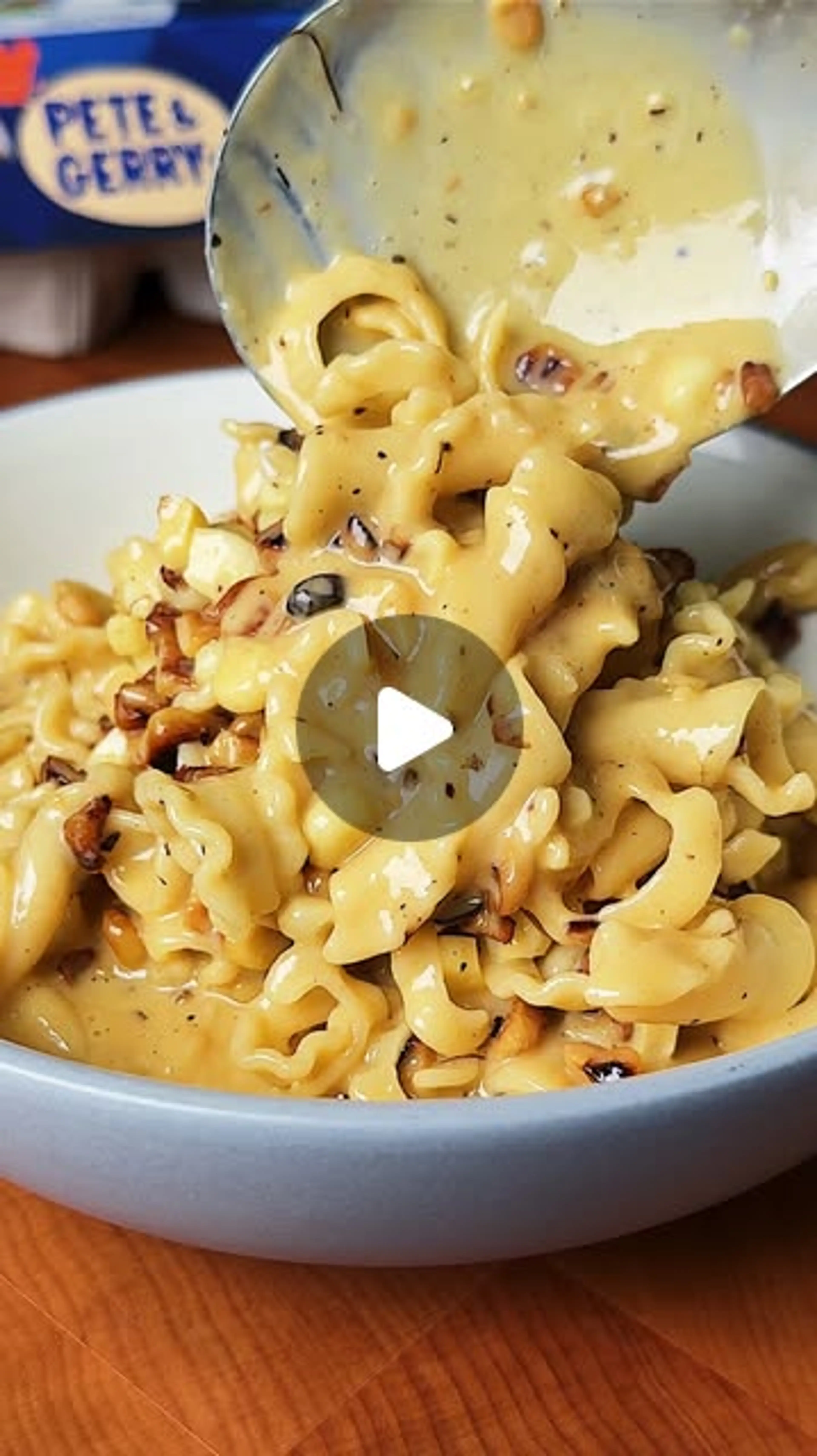Corn Carbonara Made with @peteandgerrys Organic Free Range E