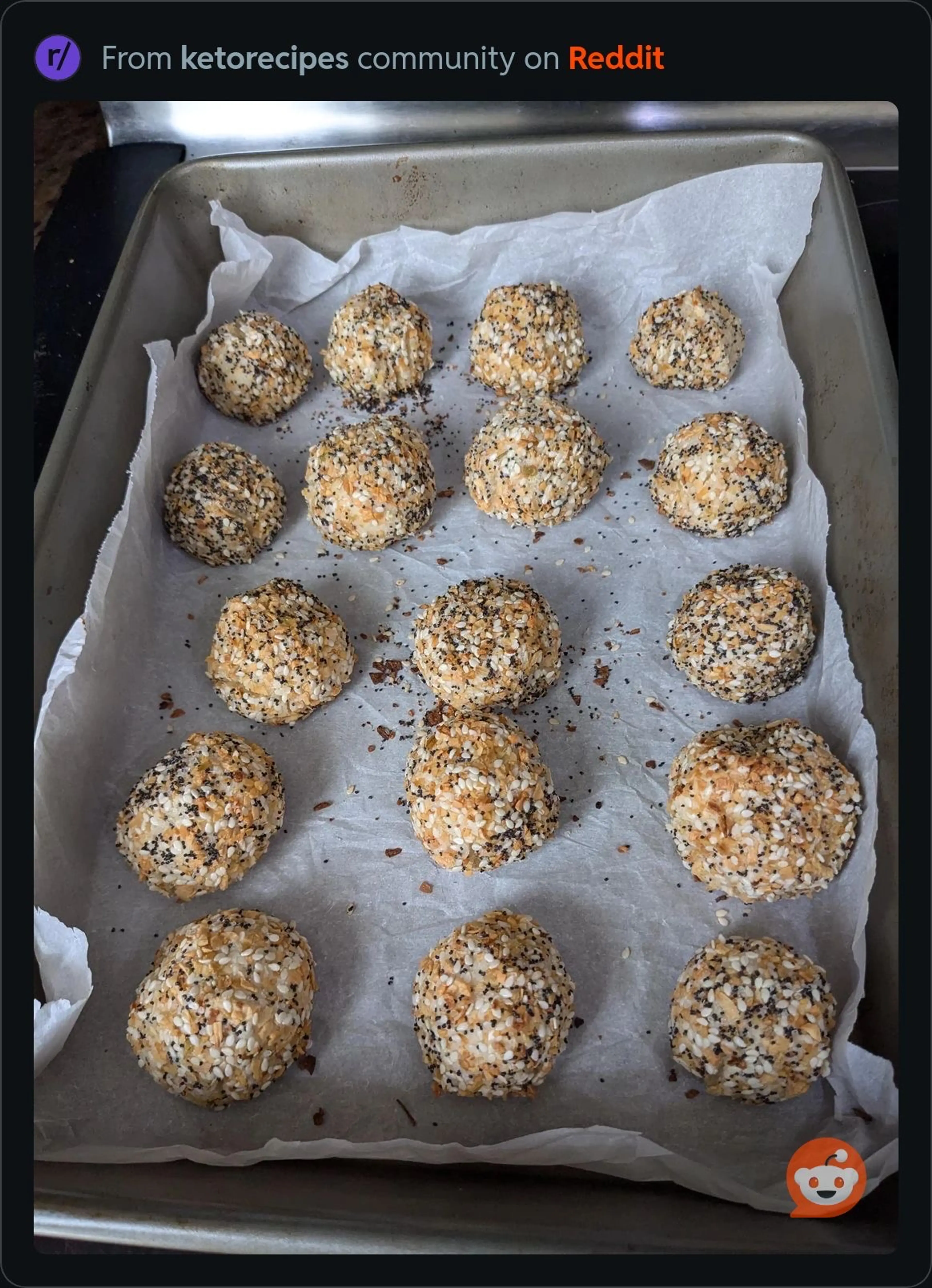 Keto Bagel Bites