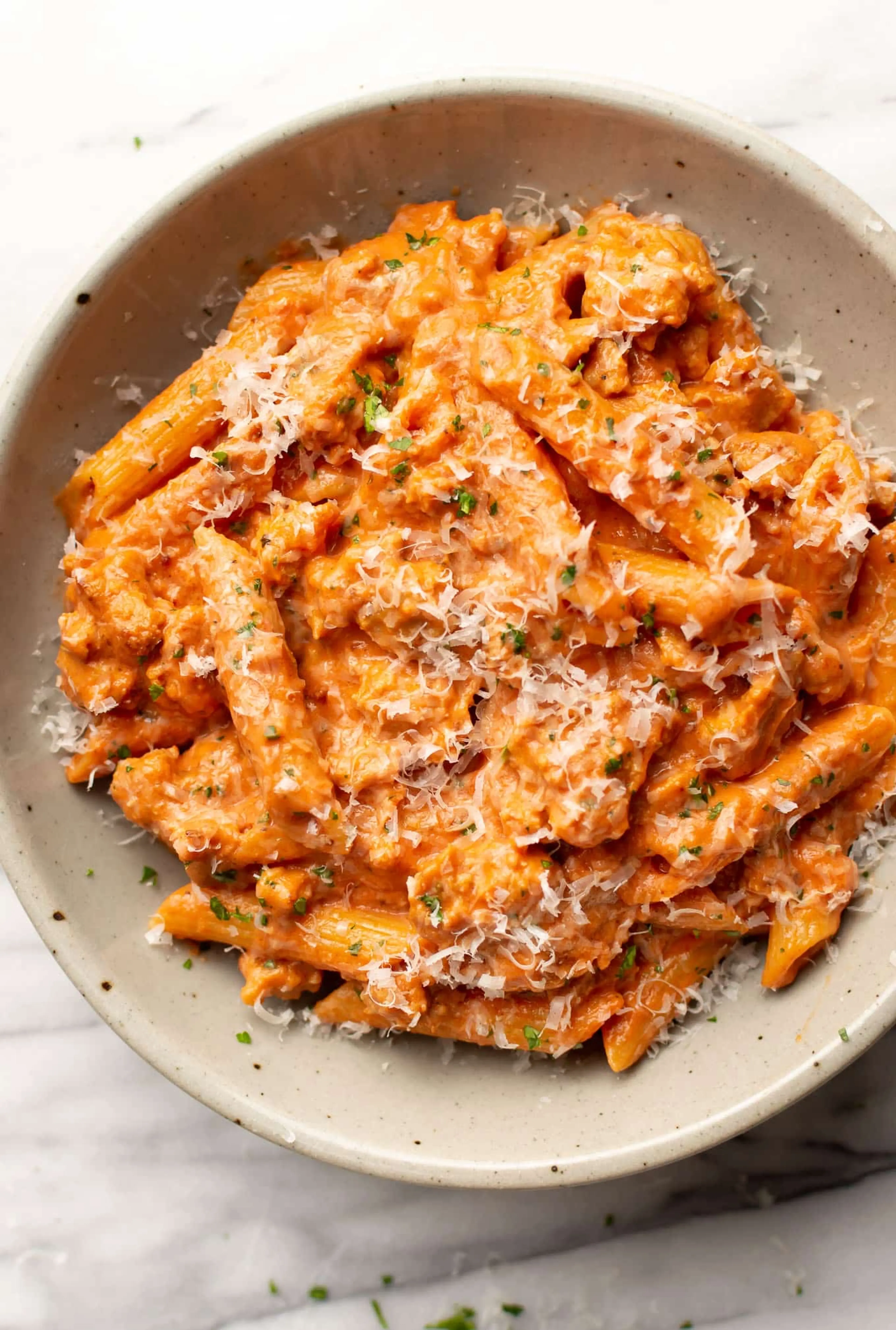 Easy Italian Sausage Tomato Pasta