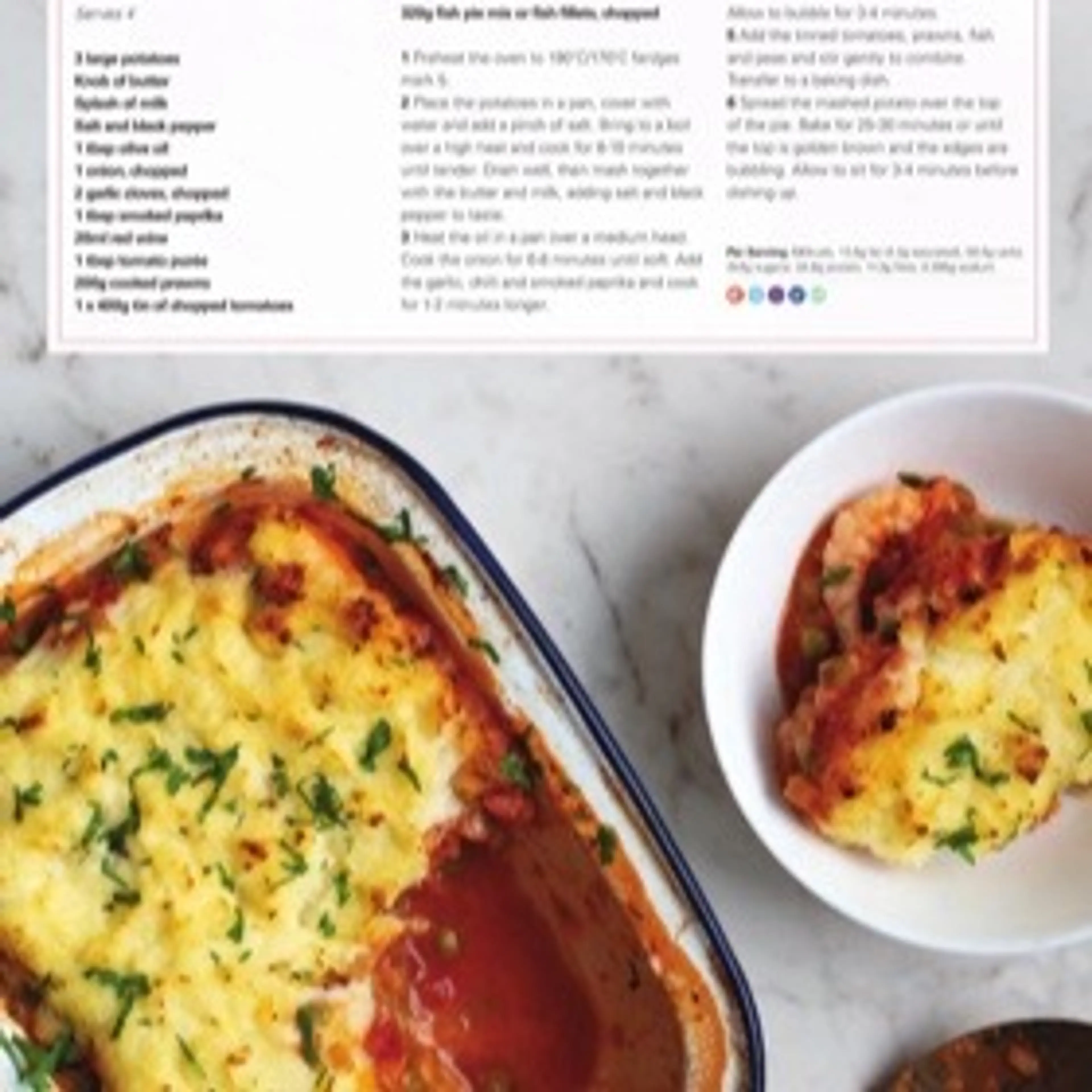 TOMATO FISH PIE