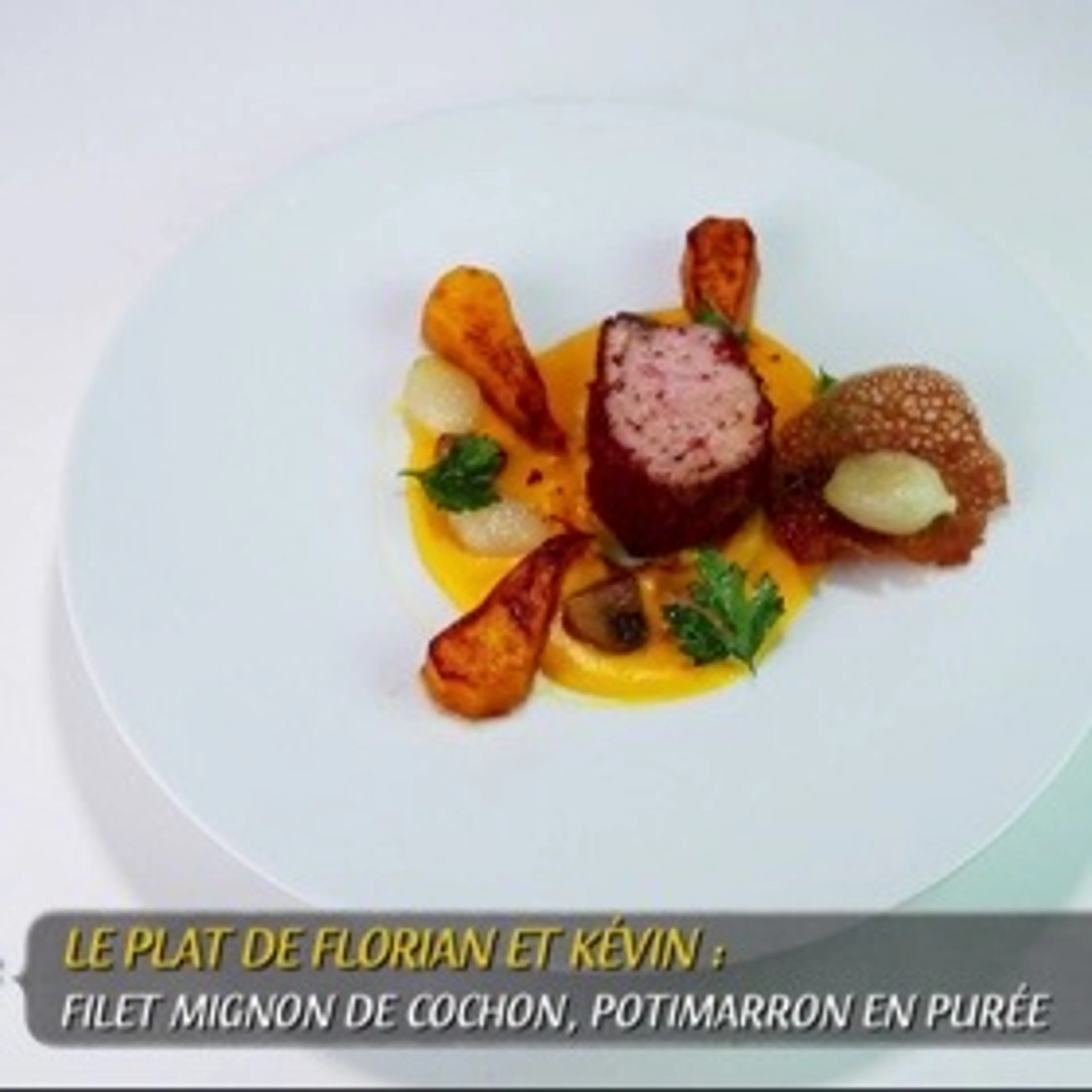 Mignon De Porc en Habit De Bacon, Potimarrons en Deux Façons