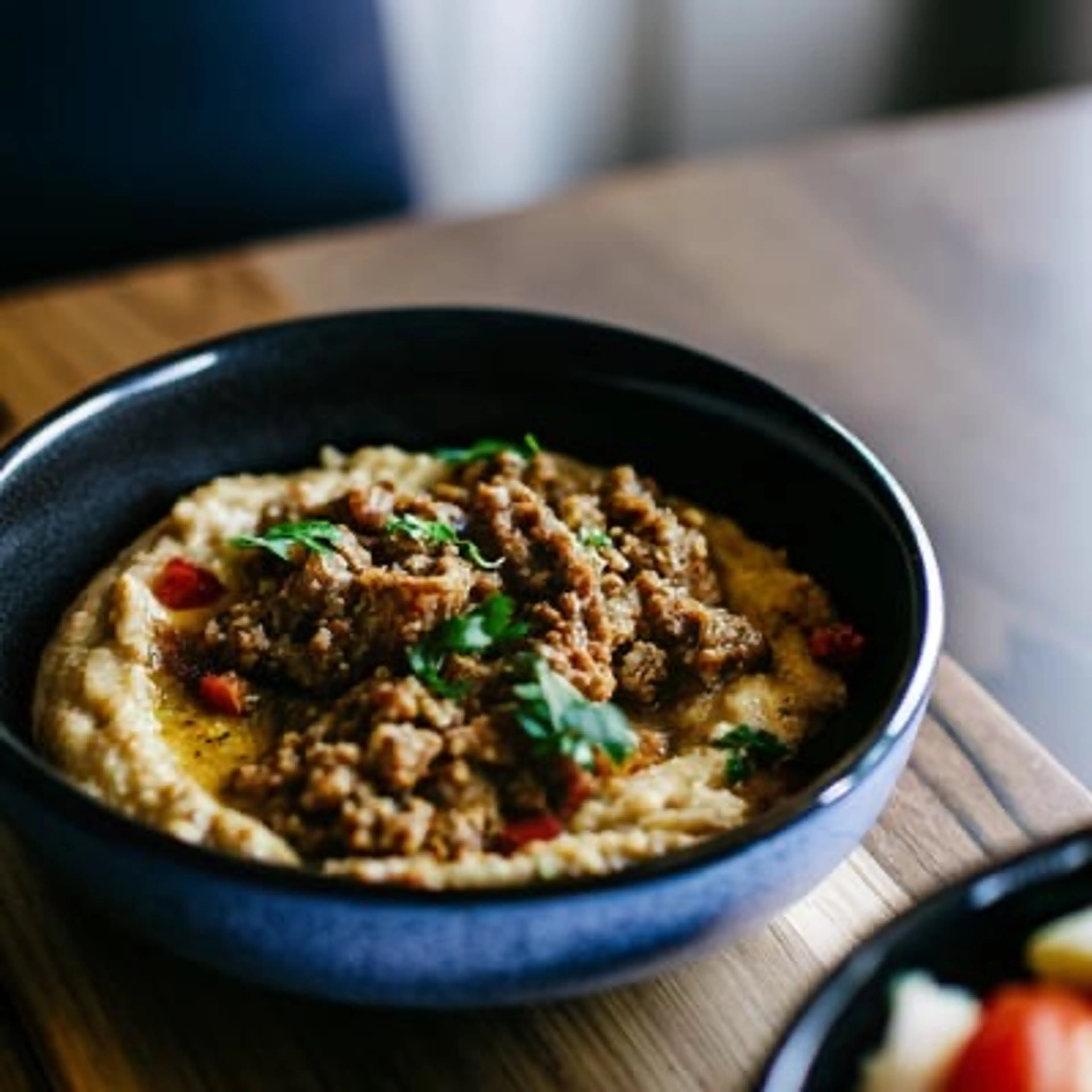 Hummus with Lamb