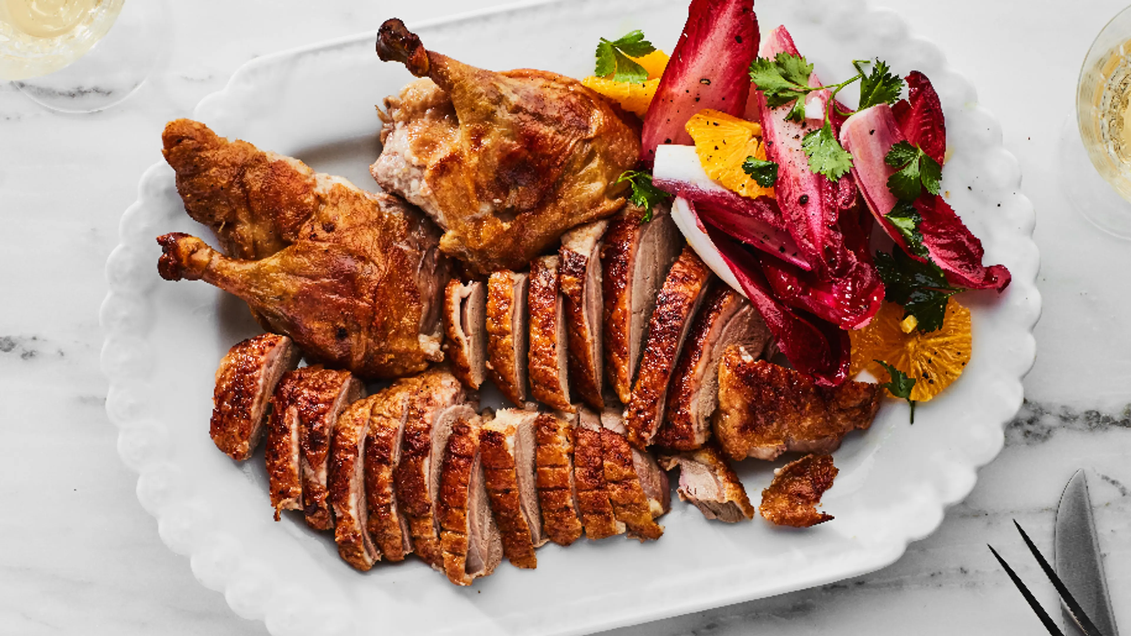 Crisp Roast Duck