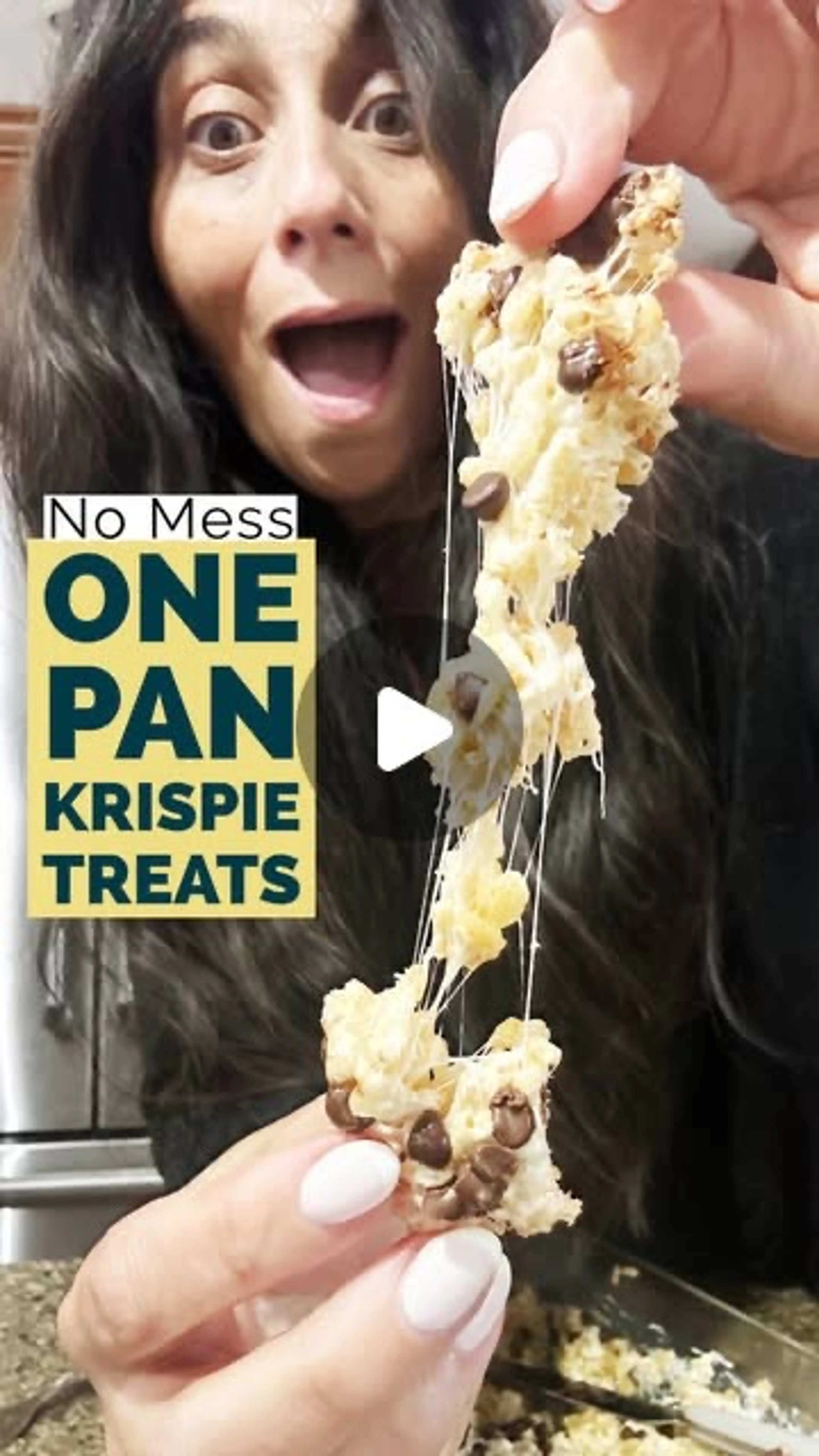 One Pan (no Mess) Marshmallow Krispie Treats