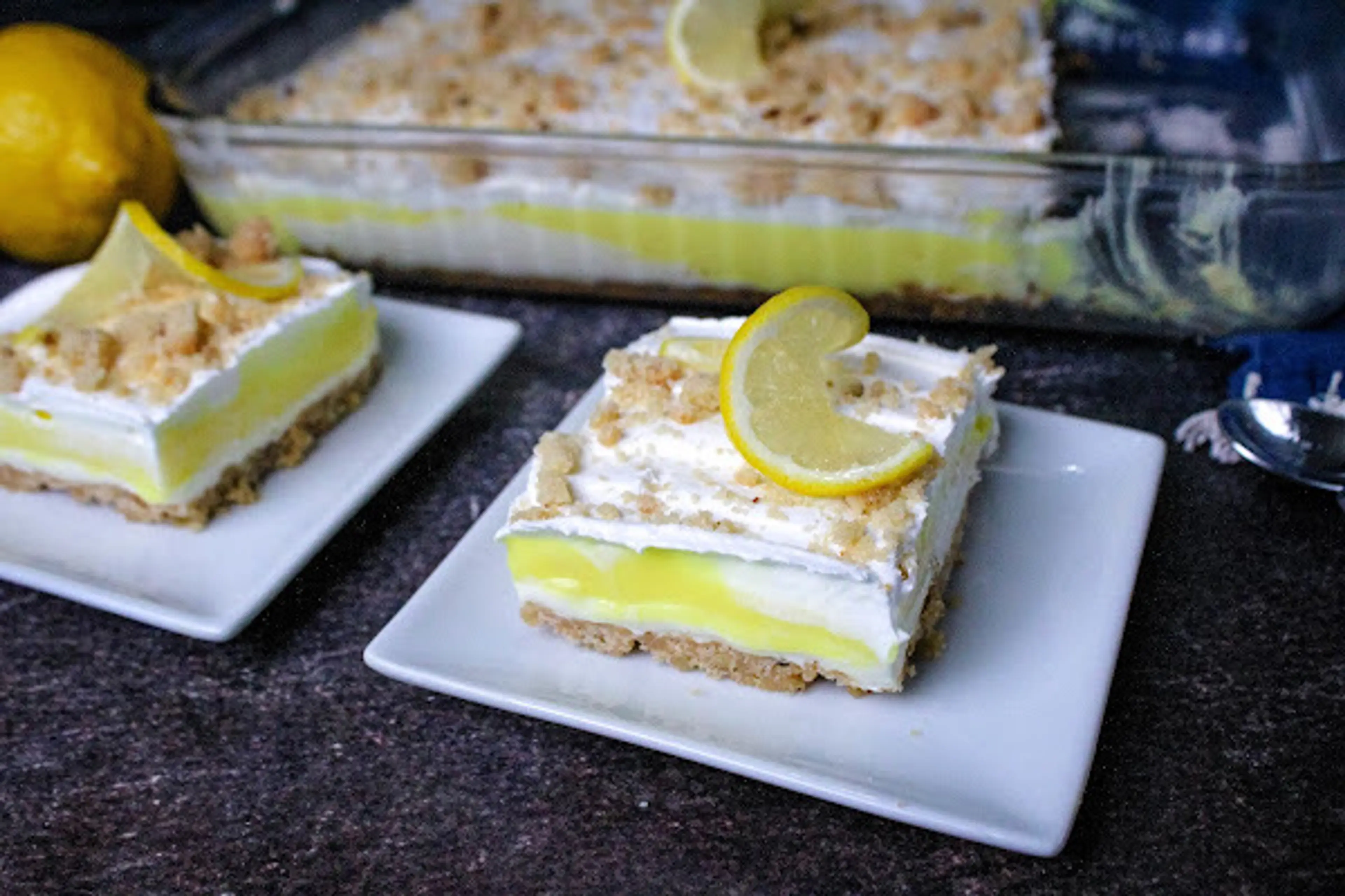 4-Layer Lemon Dessert With Pecan Sandies Crust