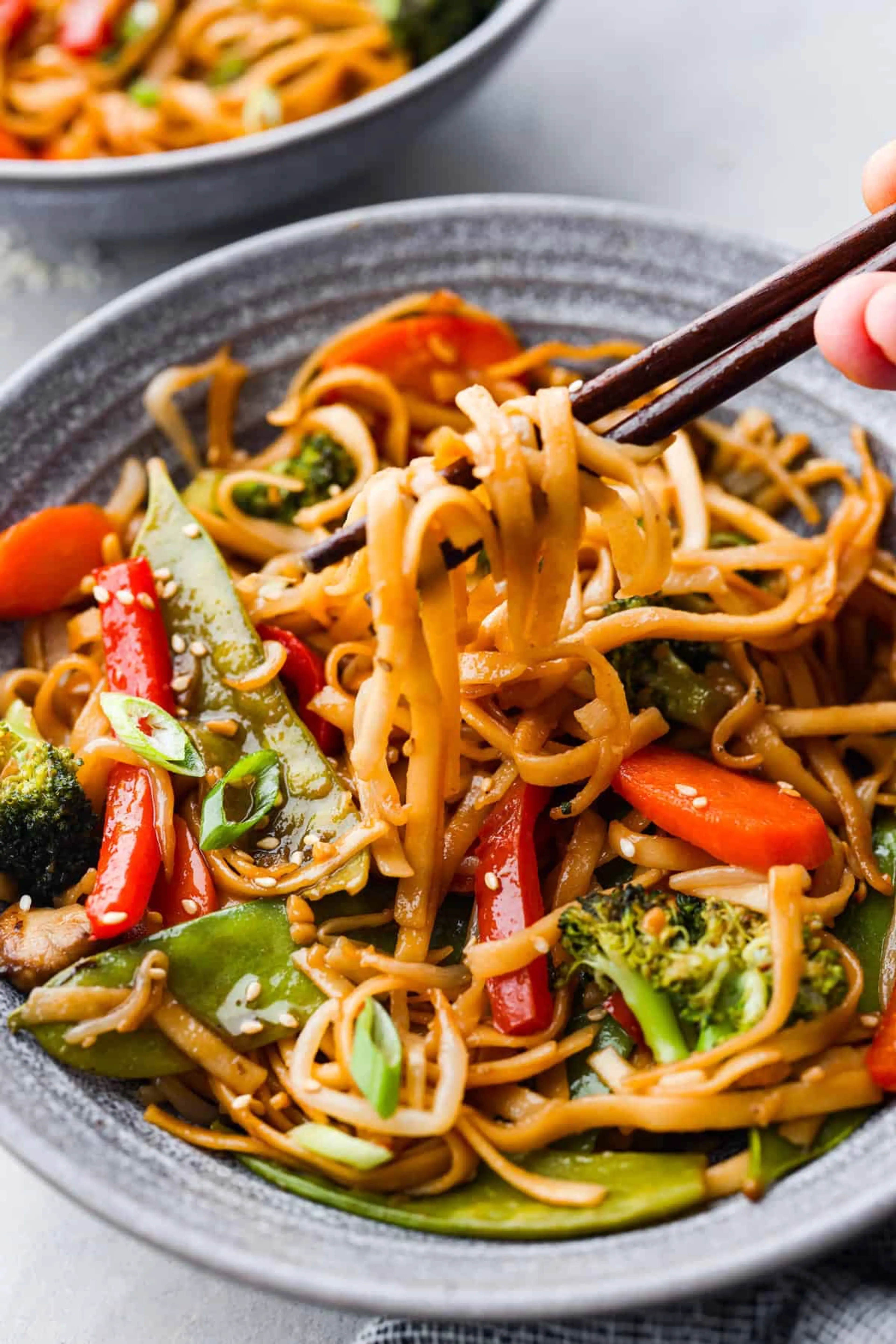 Easy 20-Minute Vegetable Lo Mein
