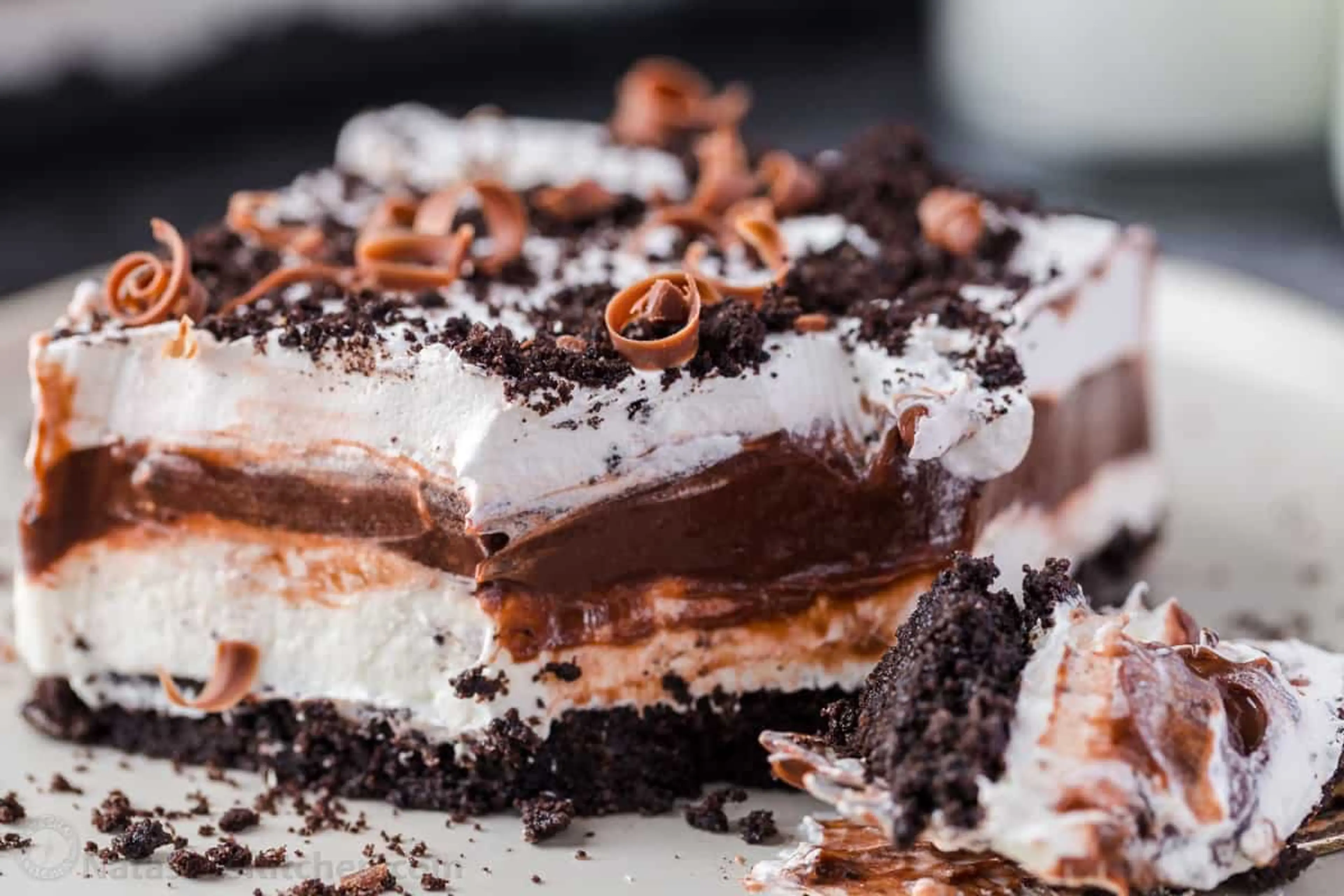 Chocolate Lasagna Recipe (No-Bake Dessert)