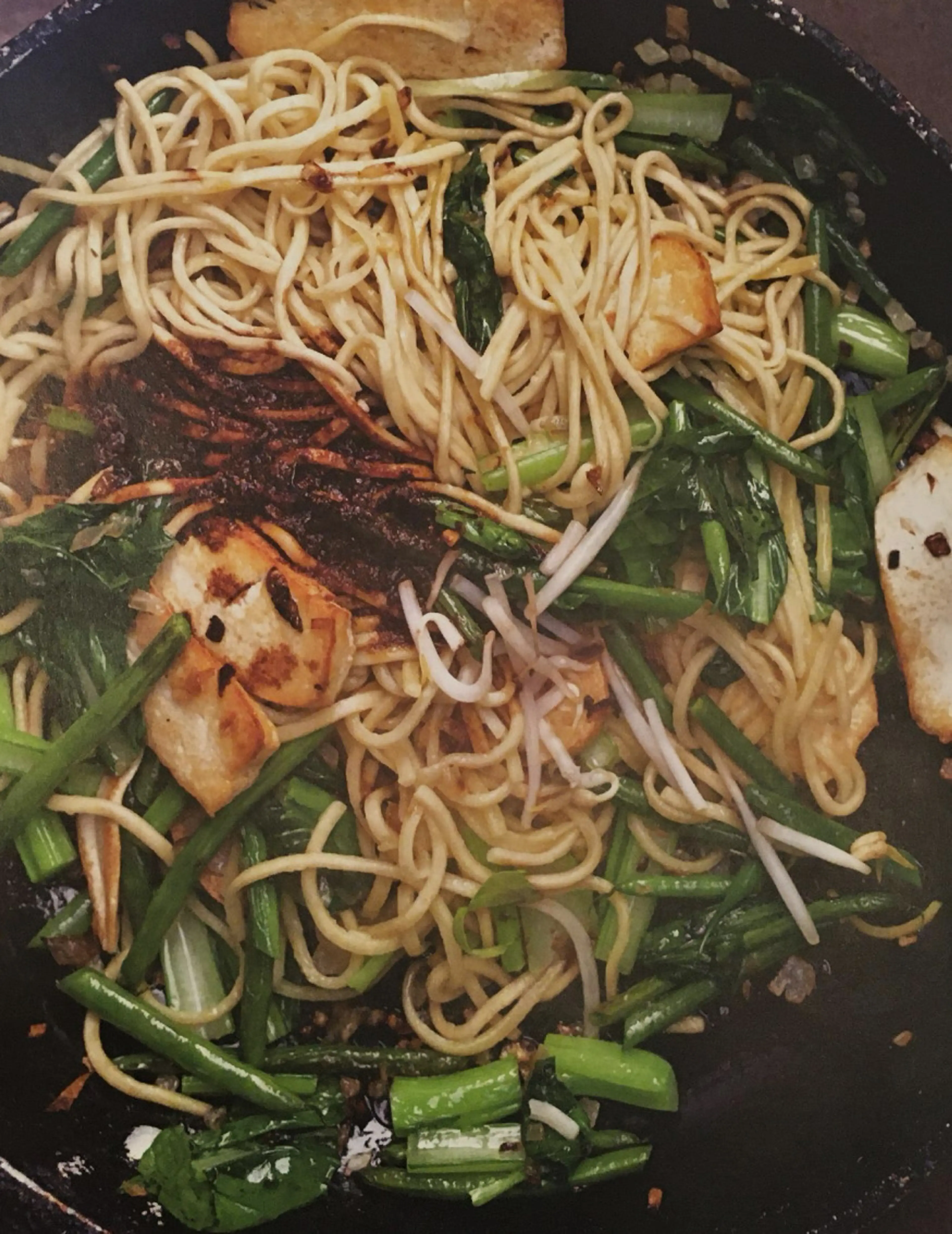 Mee goreng - Nudeln mit Gemüse und Tofu