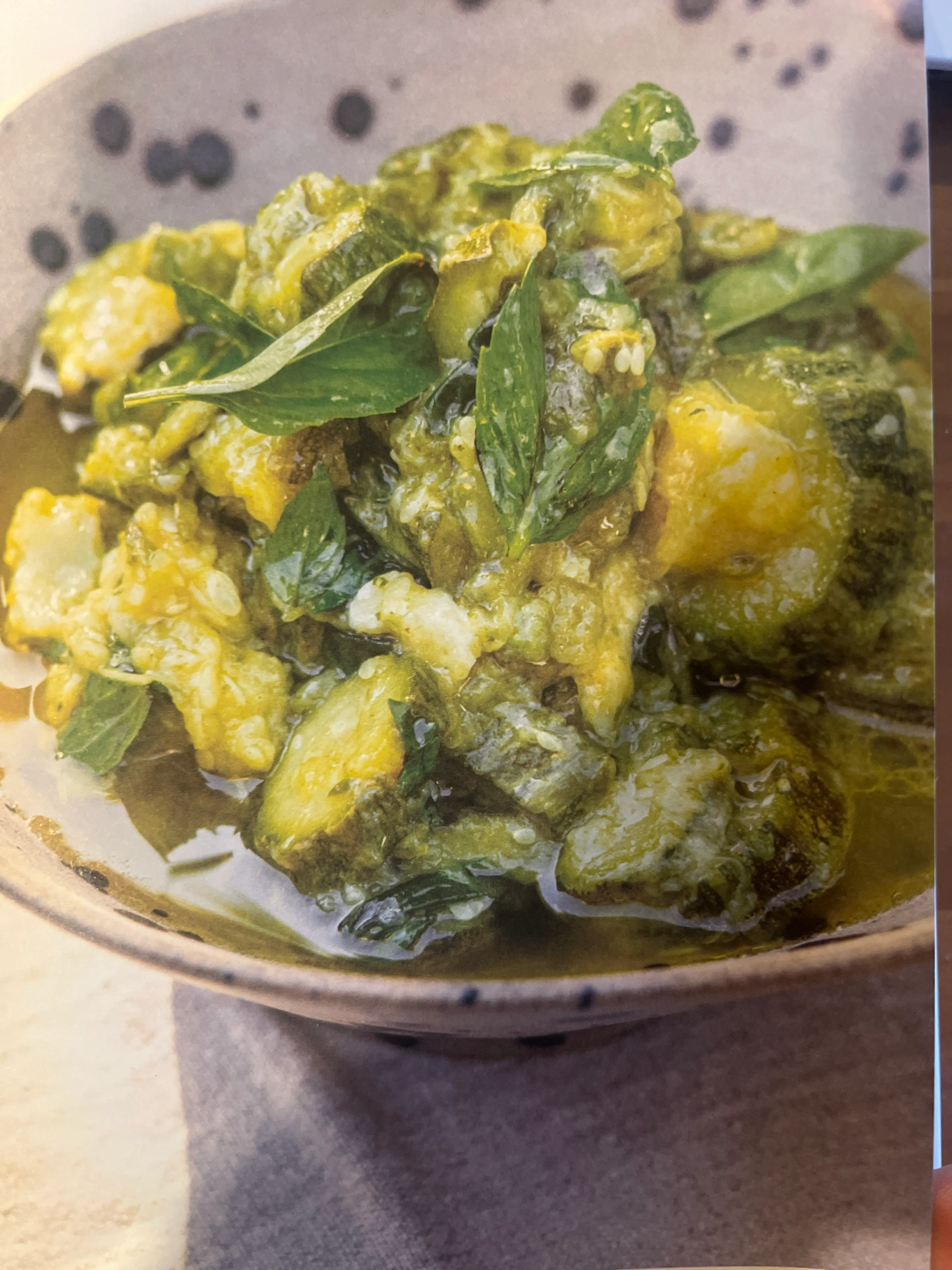 Slow-Cooked Zucchini with Basil, Garlic, and Olive Oil