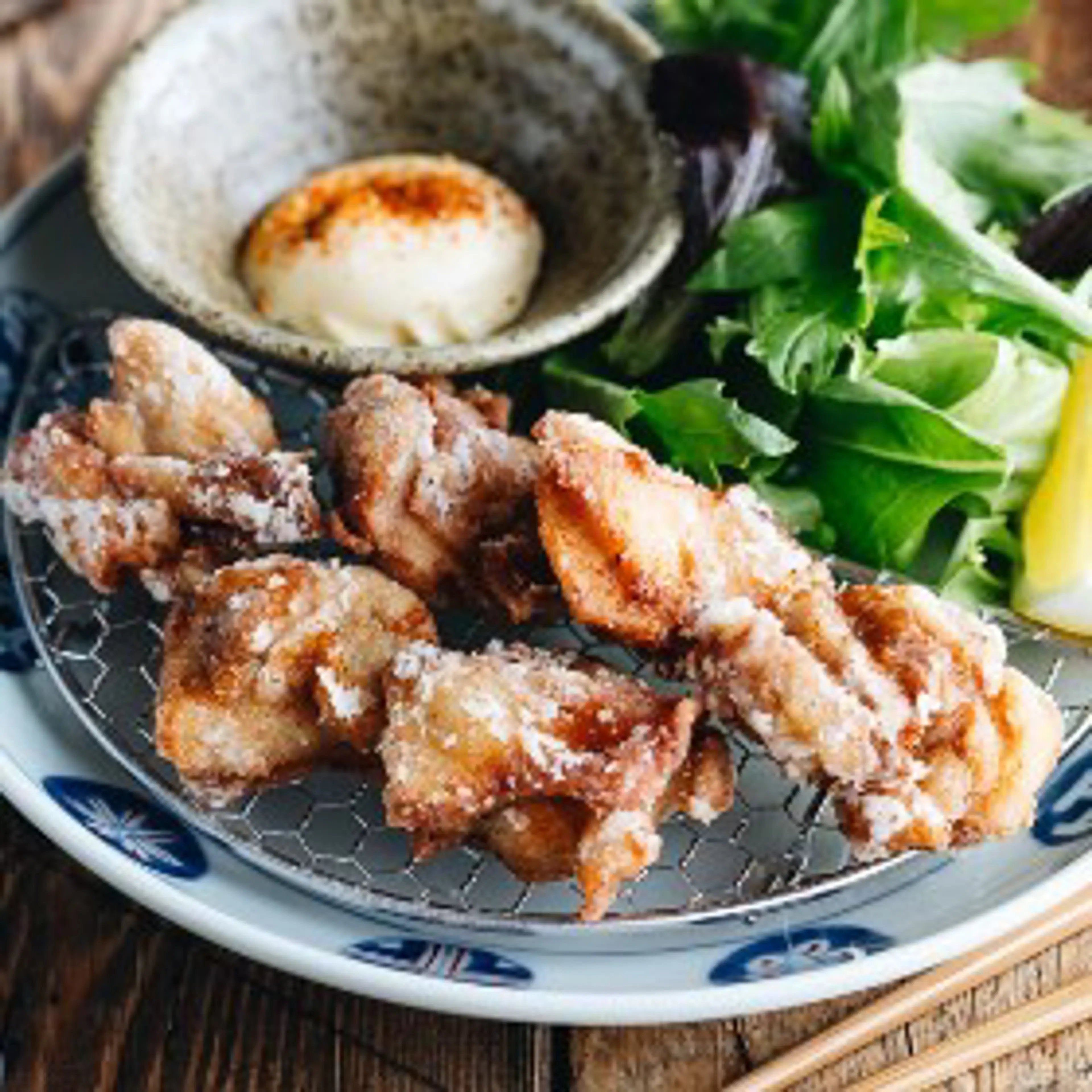 Karaage (Japanese Fried Chicken) (Video) 唐揚げ