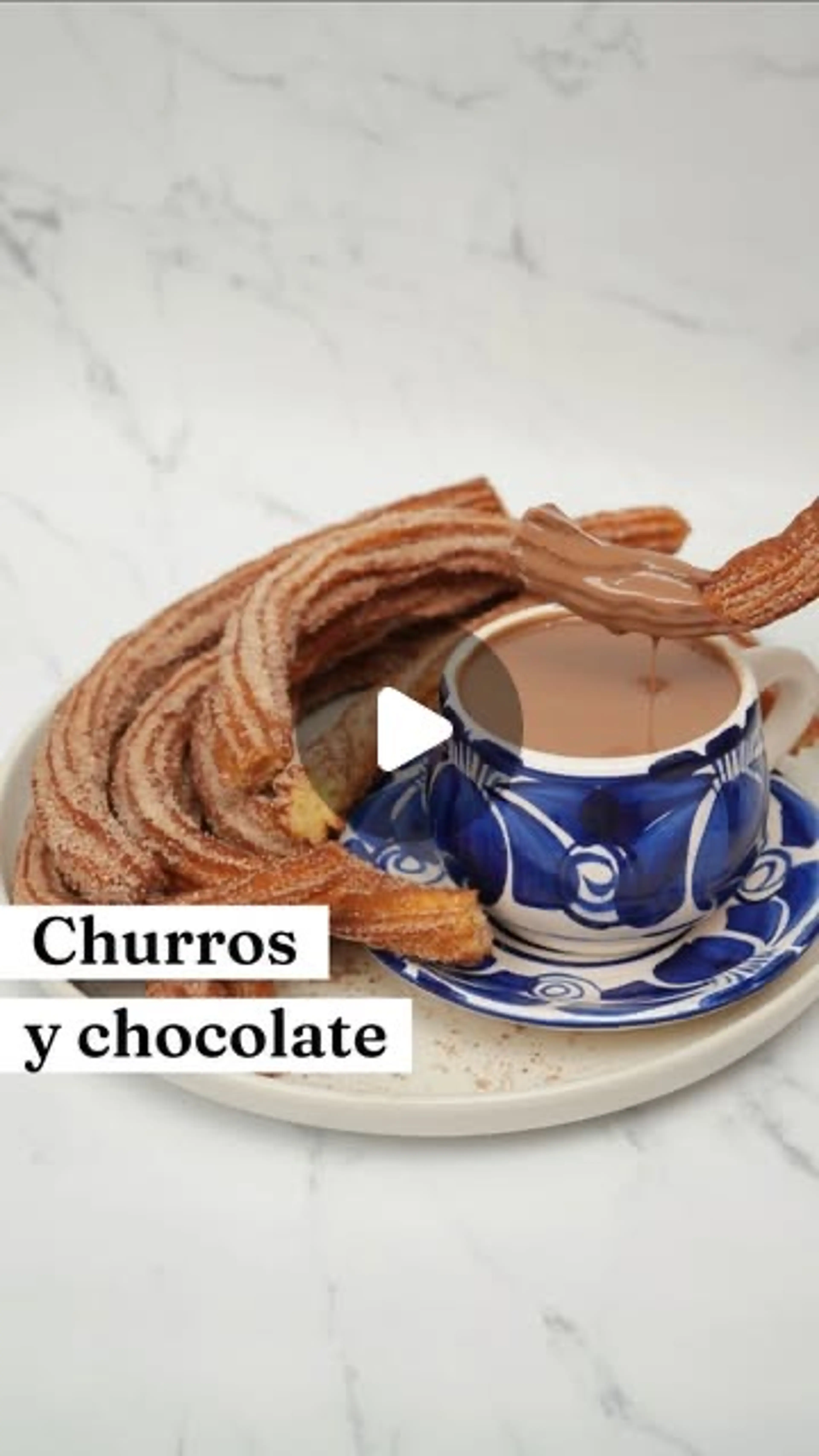 Churros Caseros Con Chocolate Caliente O Atole De Chocolate