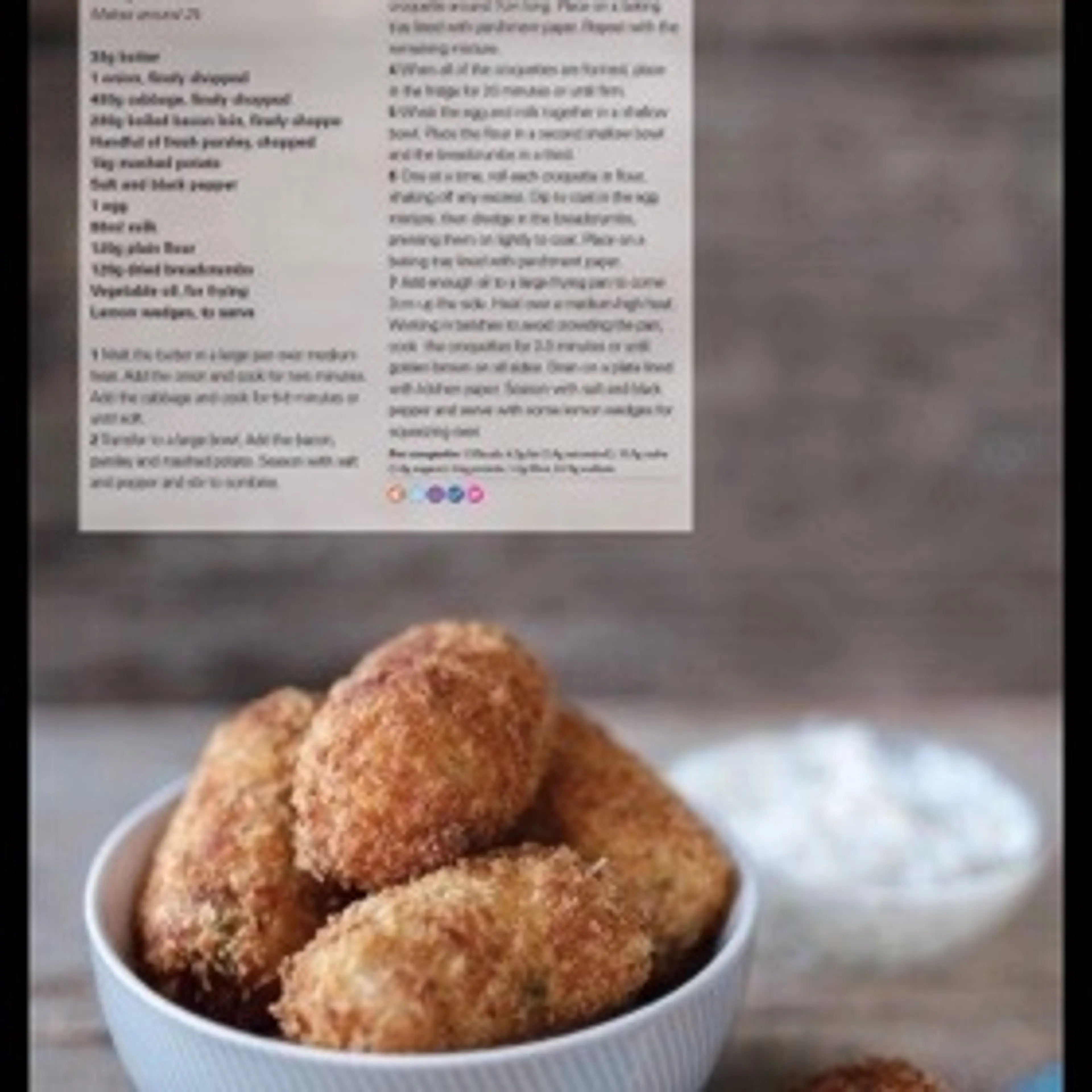 BRCON RND CRBBRGE CROQUETTES