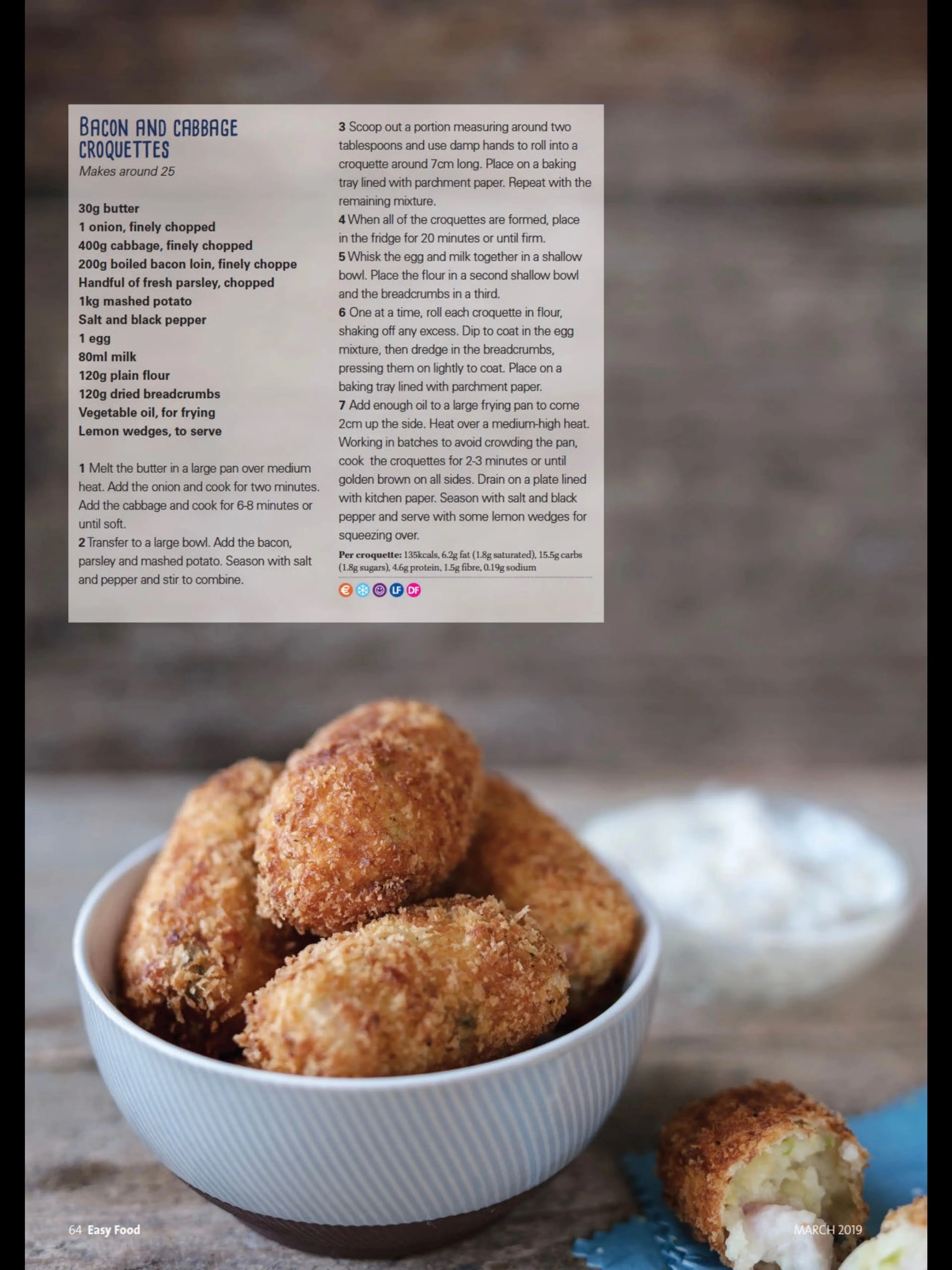 BRCON RND CRBBRGE CROQUETTES