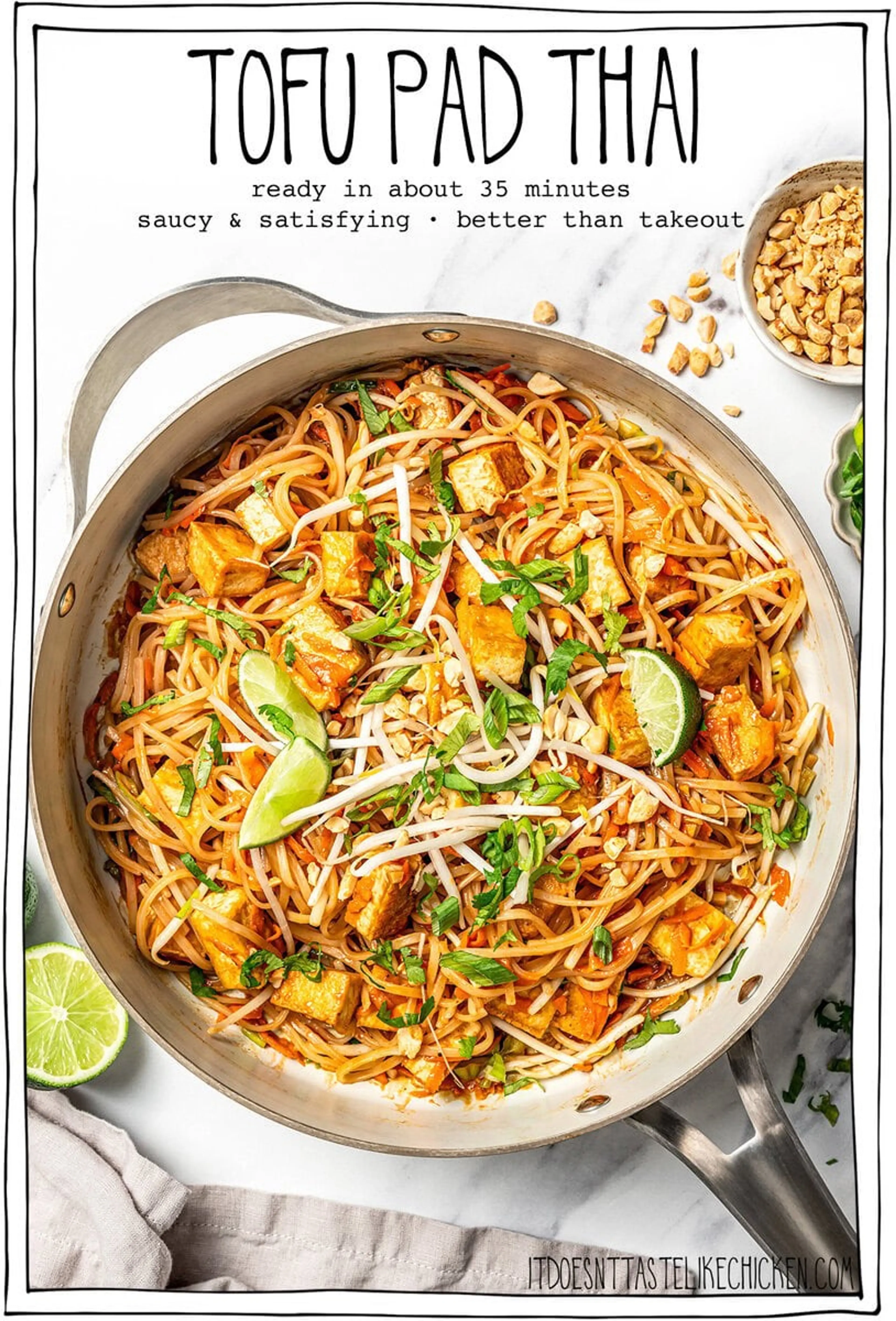 Tofu Pad Thai (Better Than Takeout!)