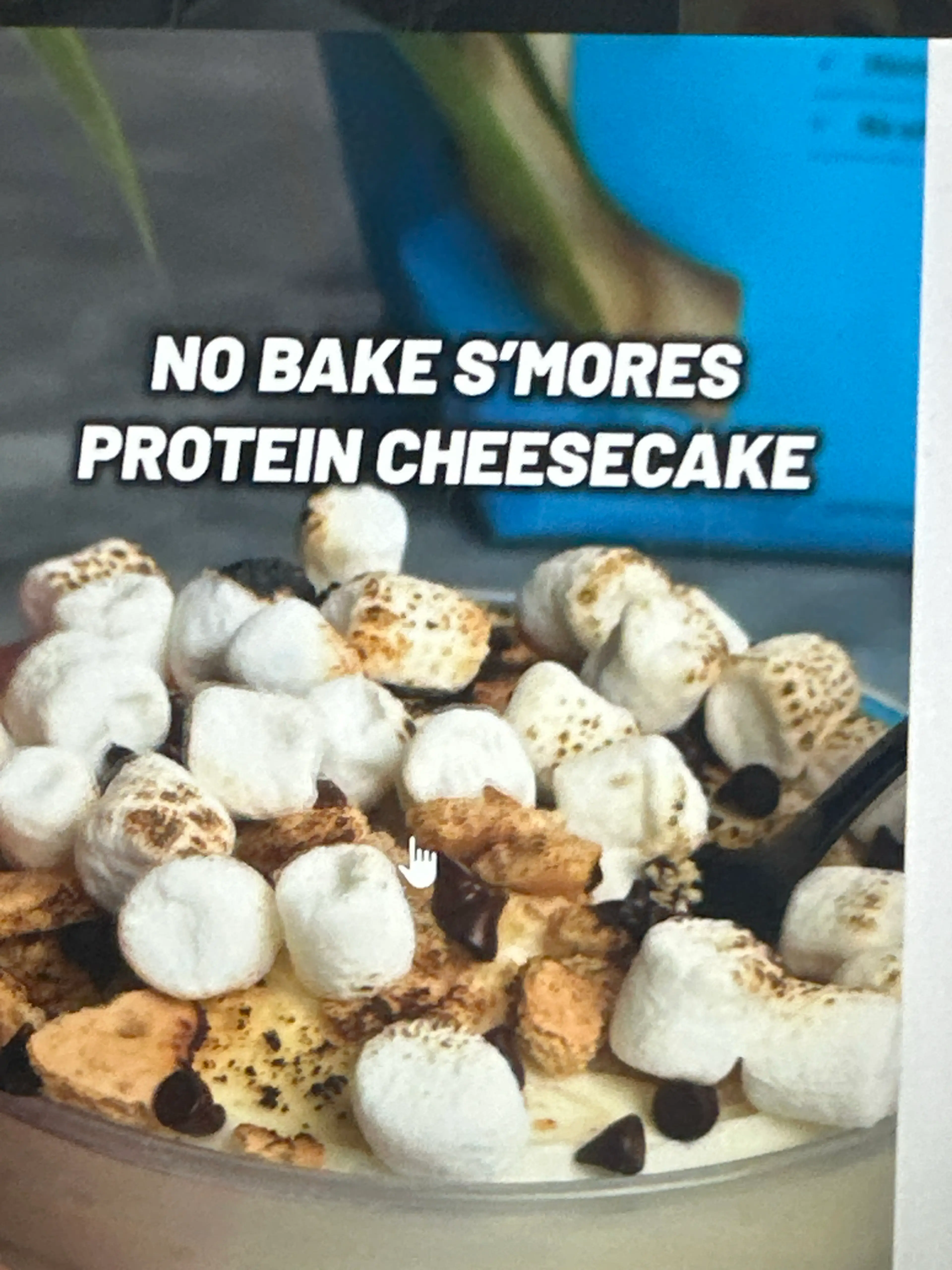 Protein S’mores Cheesecake