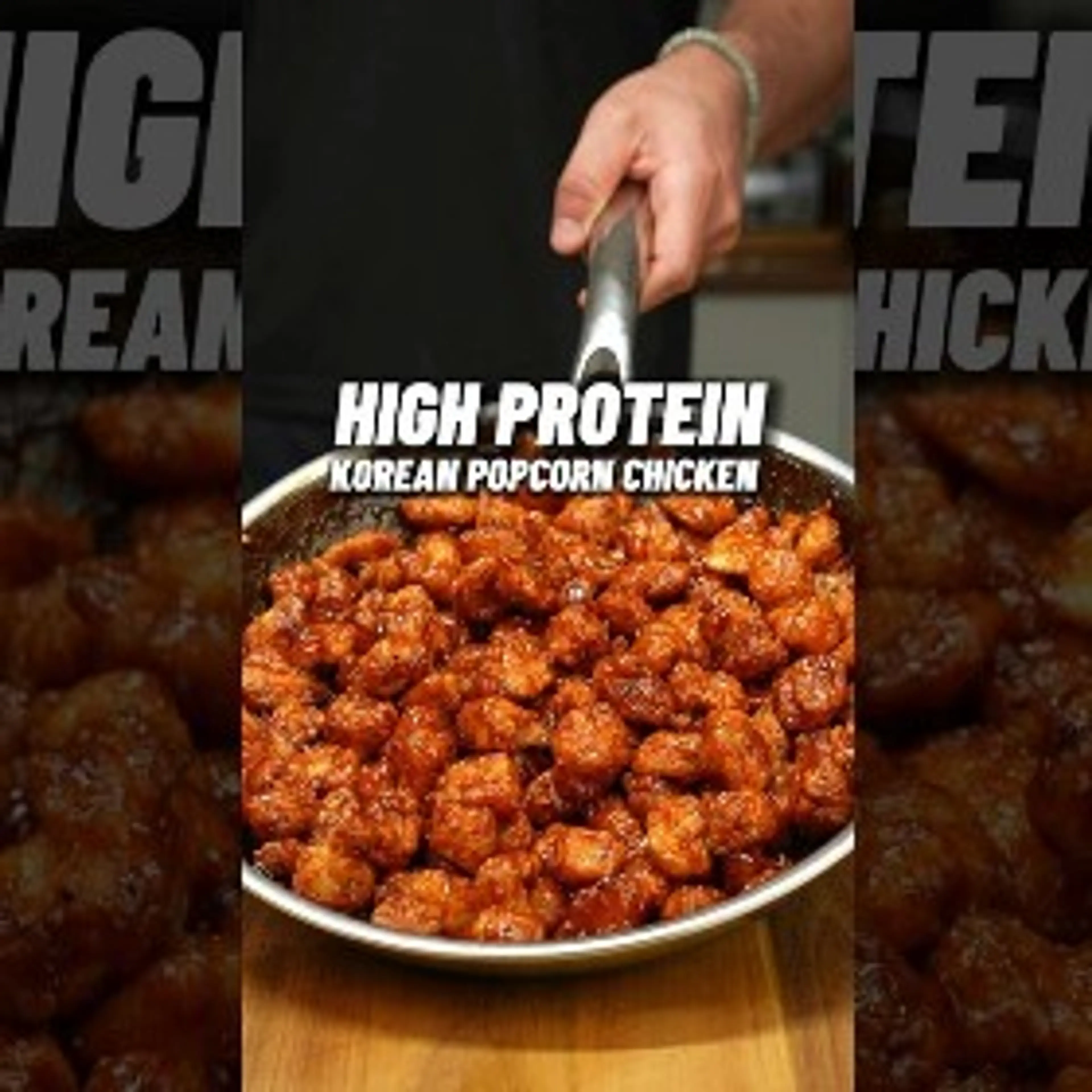 High Protein Korean Popcorn Chicken