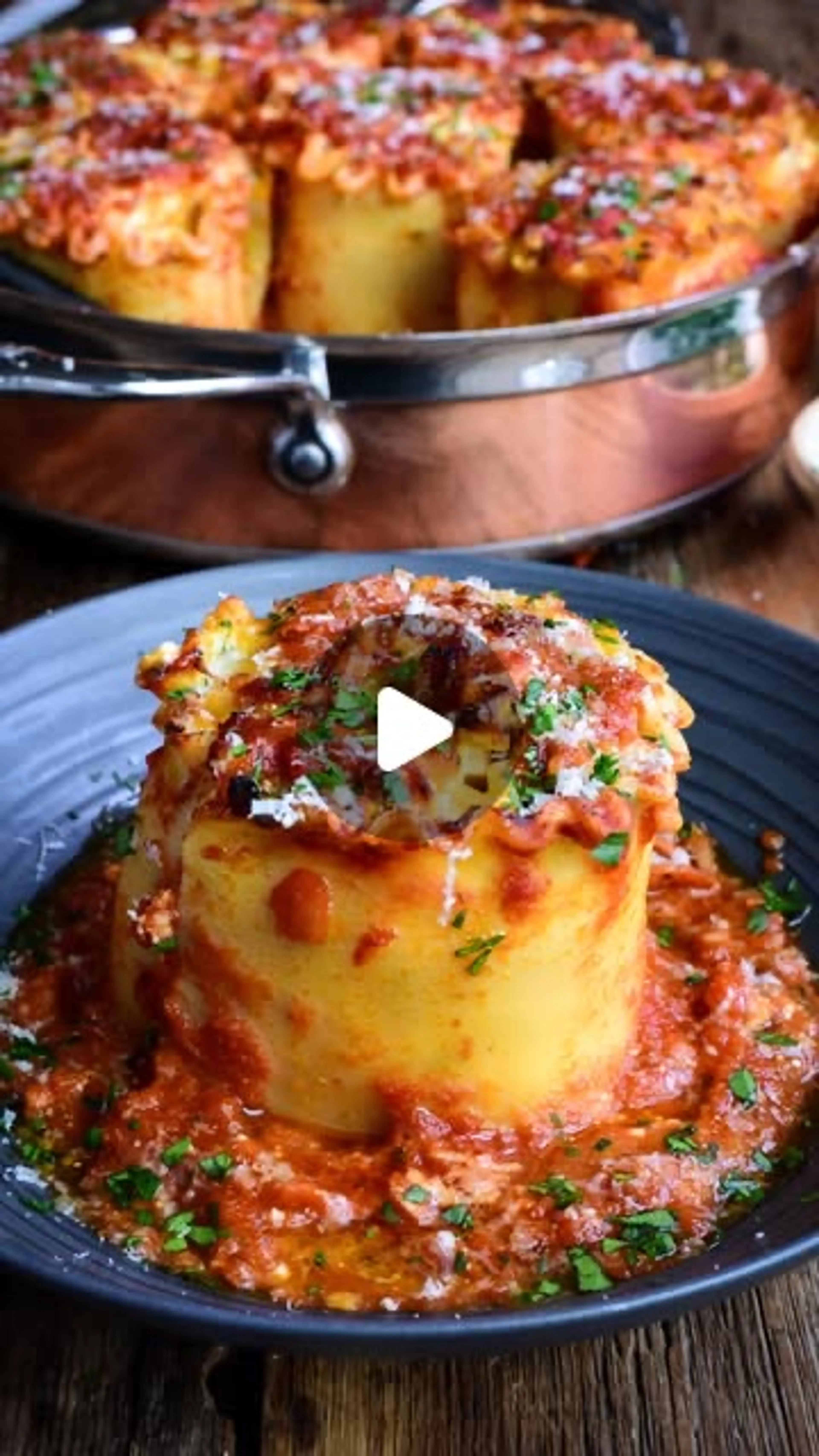 Butternut Squash Lasagna Roll Ups