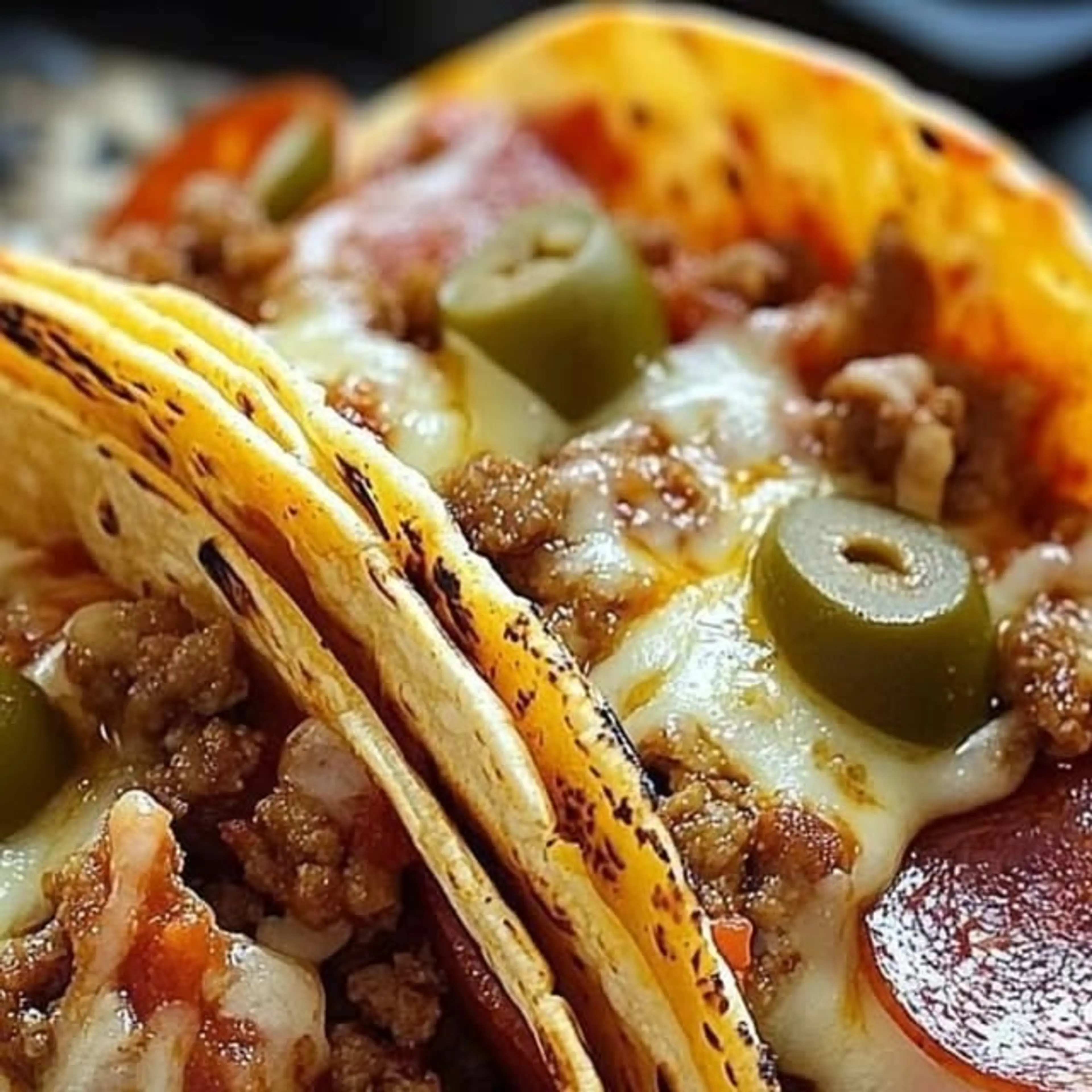 Meat Lovers Pizza Tacos