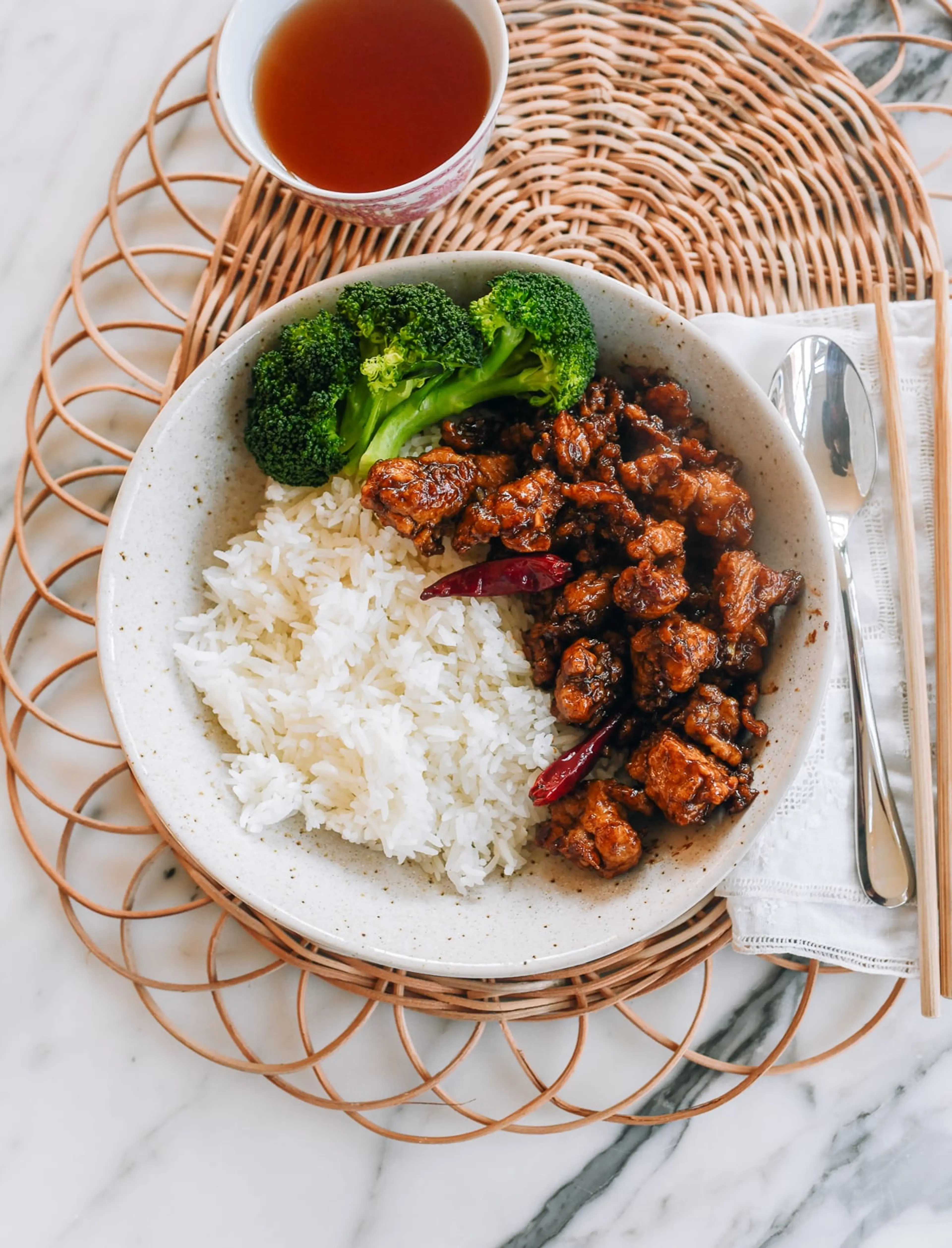 Shortcut General Tso's (Ground) Chicken