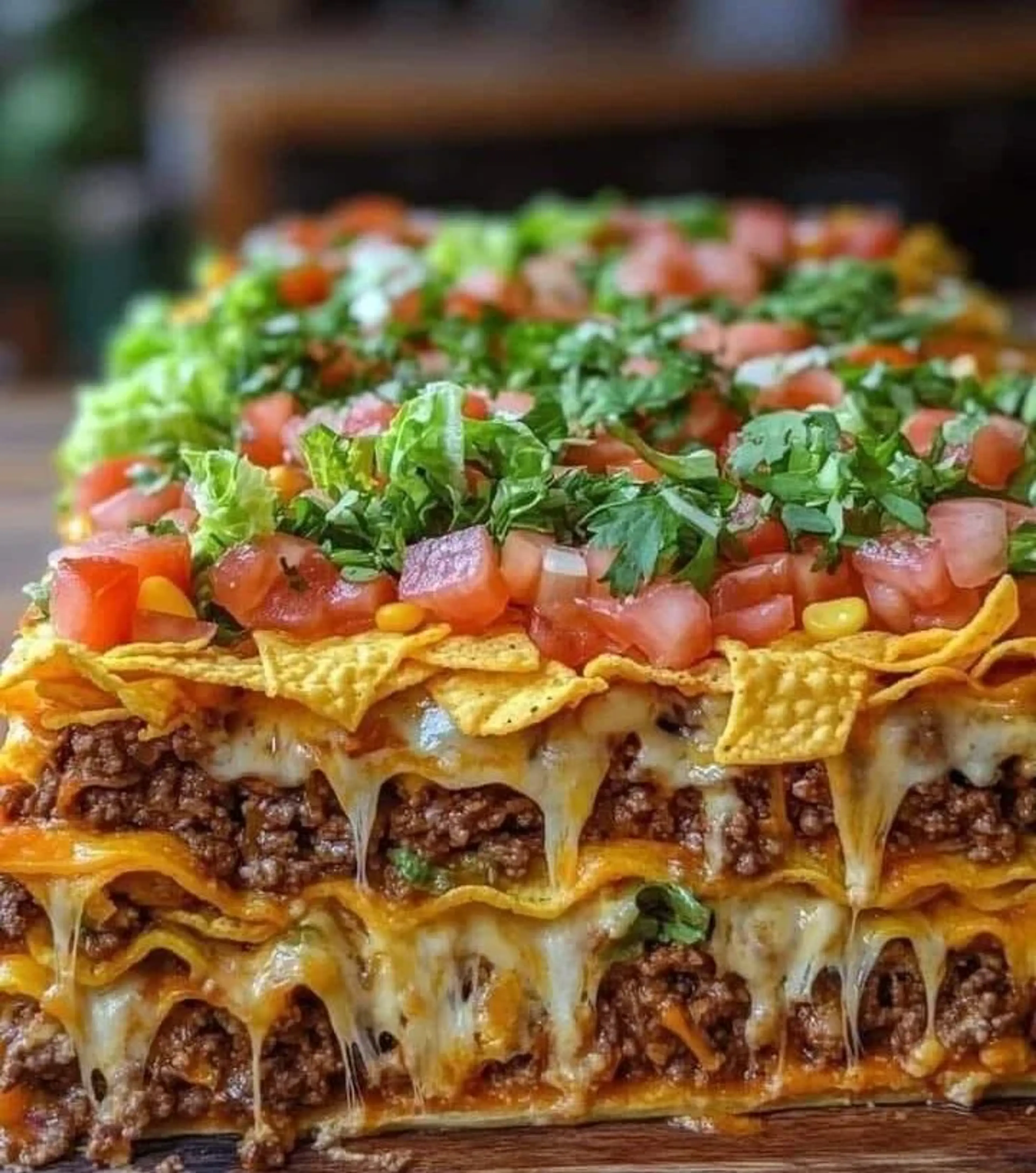 Walking Taco Casserole