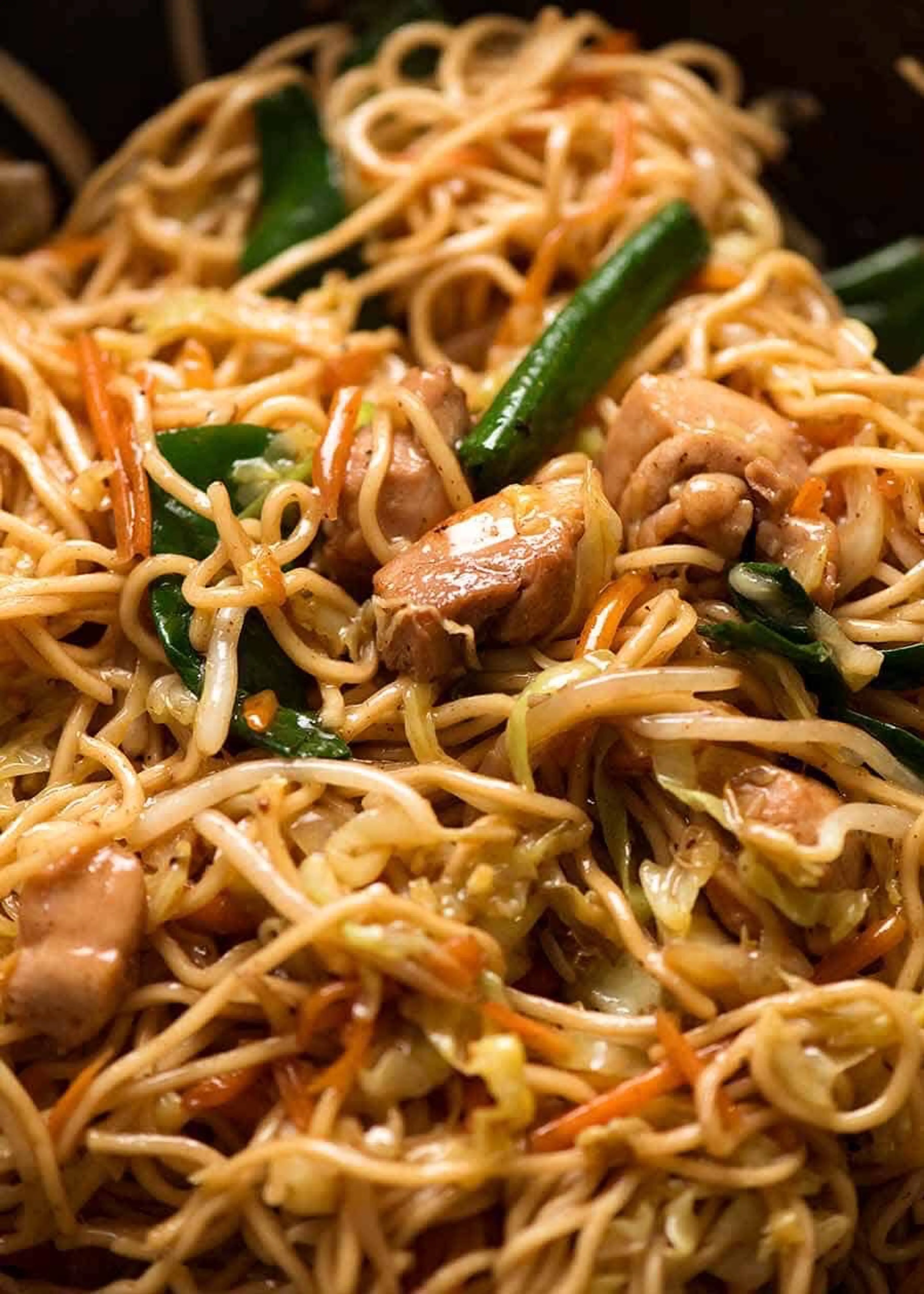 Chicken Chow Mein Noodles