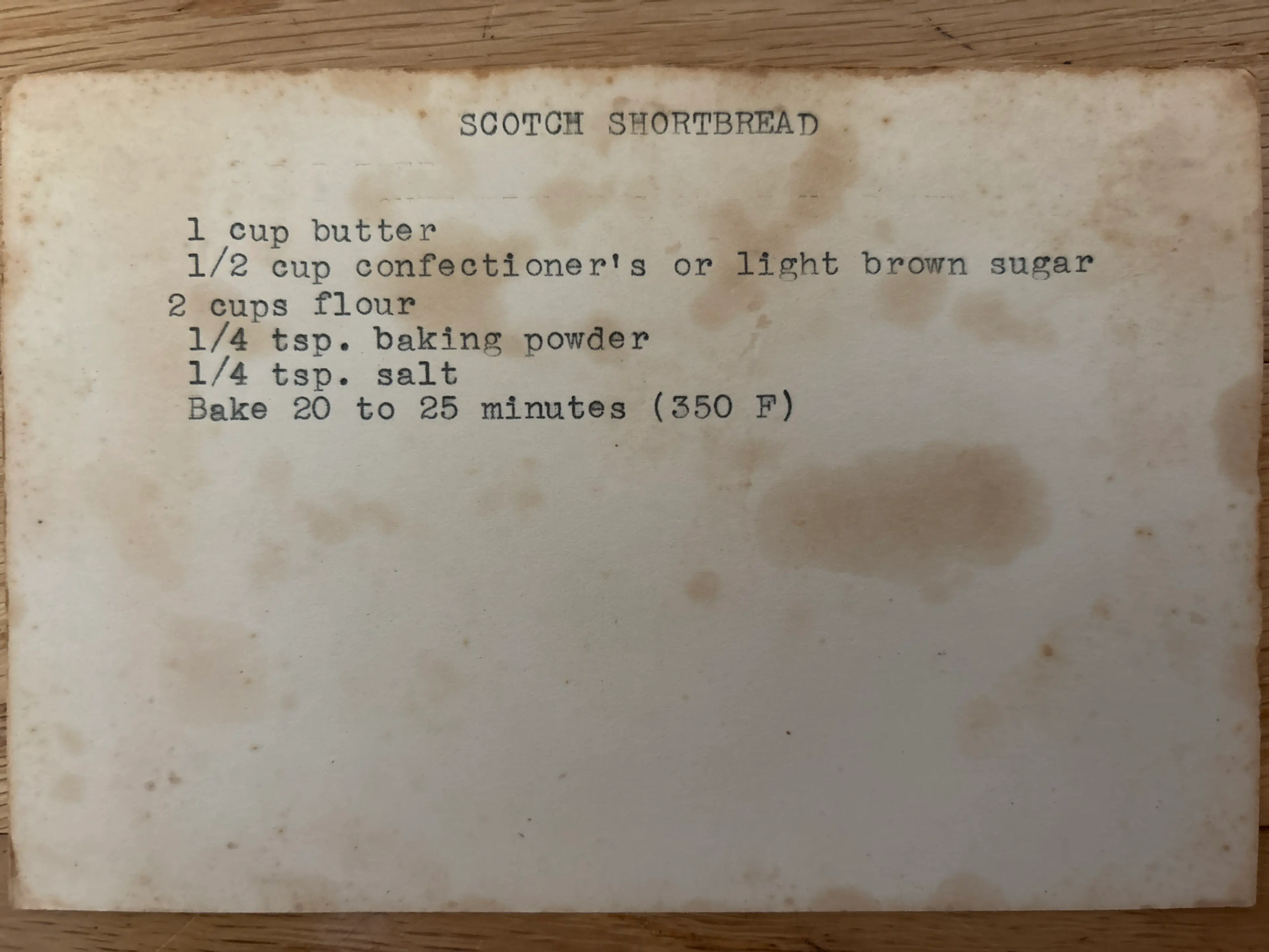 Scotch Shortbread