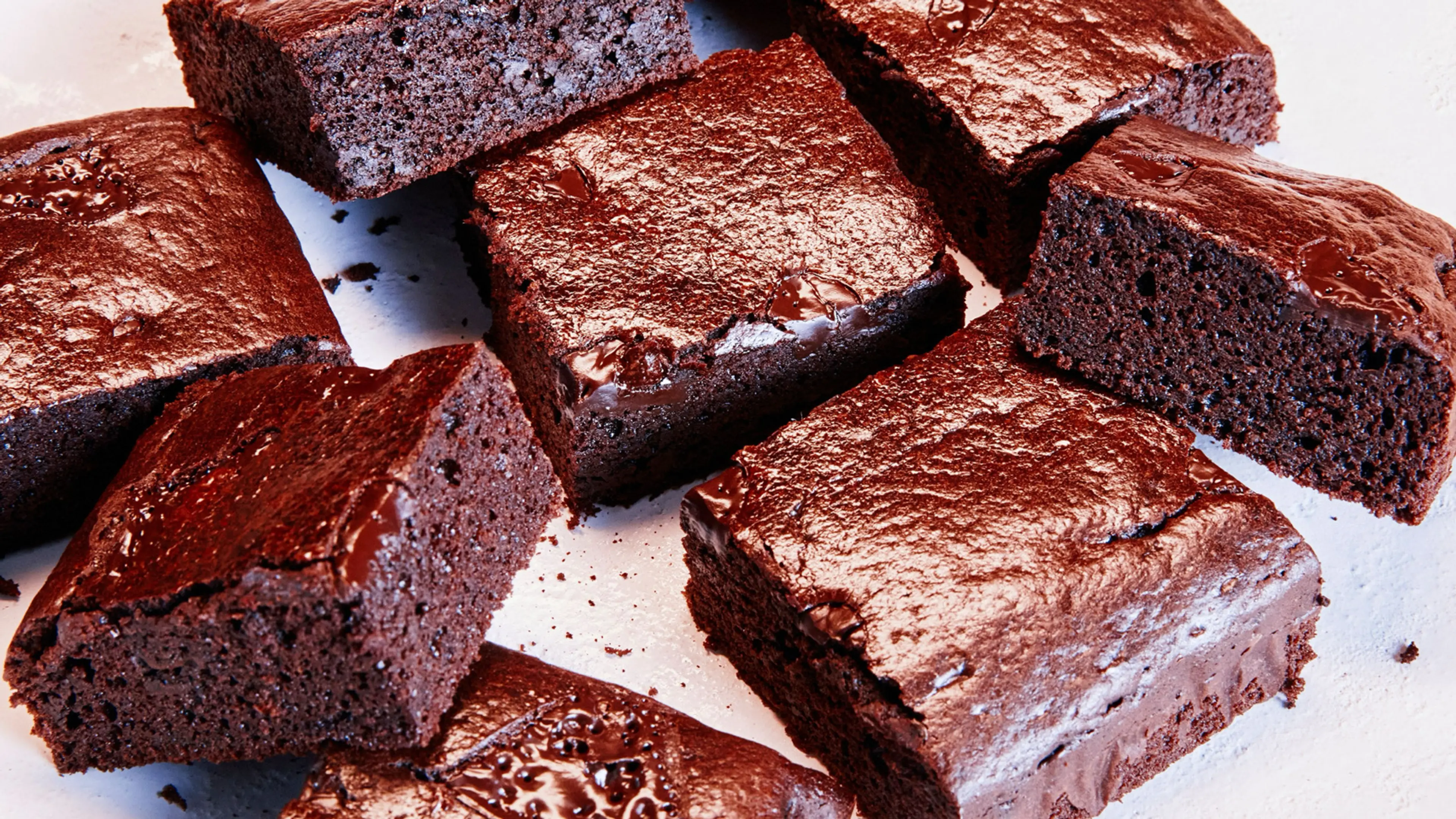 Flourless Double-Chocolate Brownies