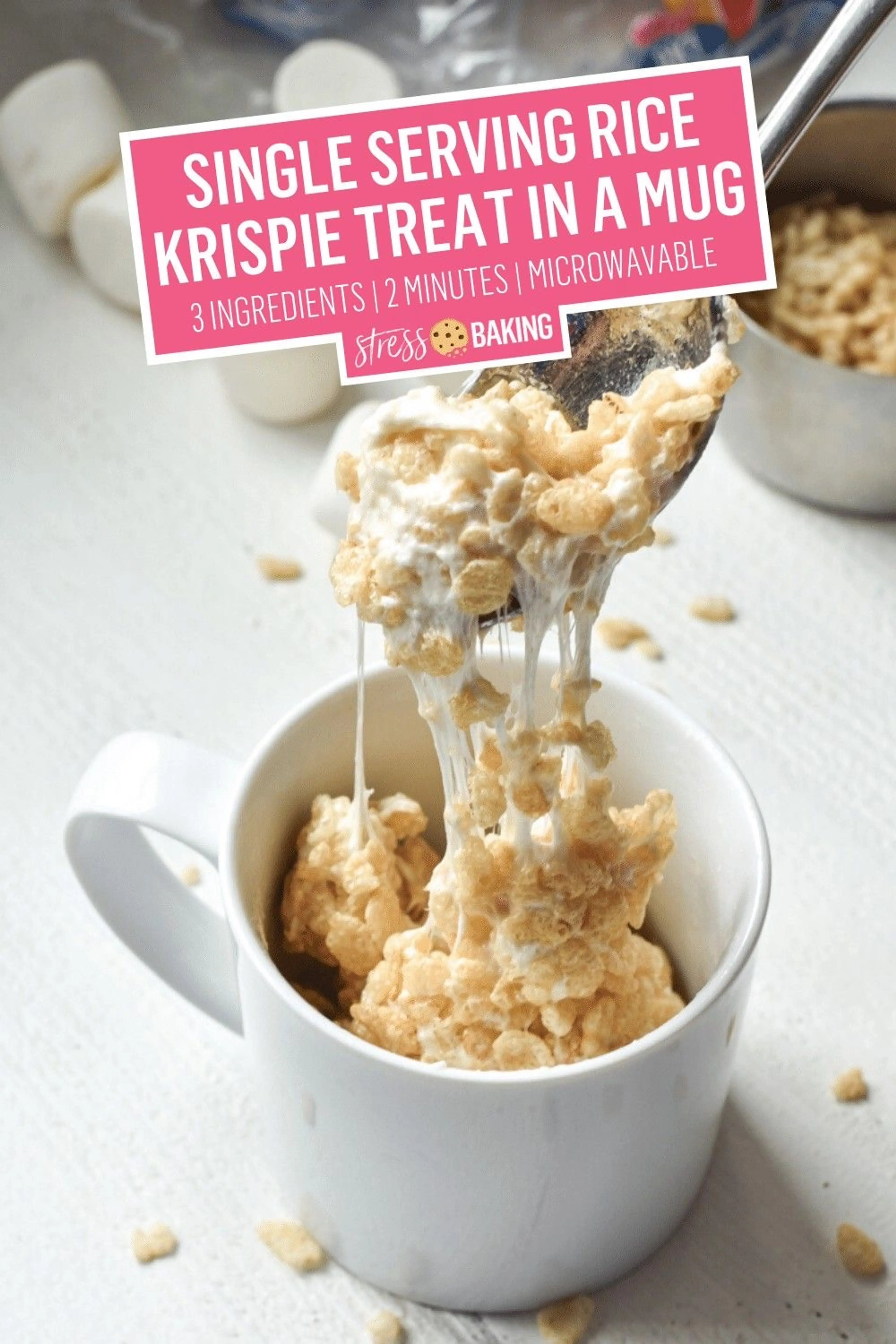2-Minute Rice Krispie Treat in a Mug