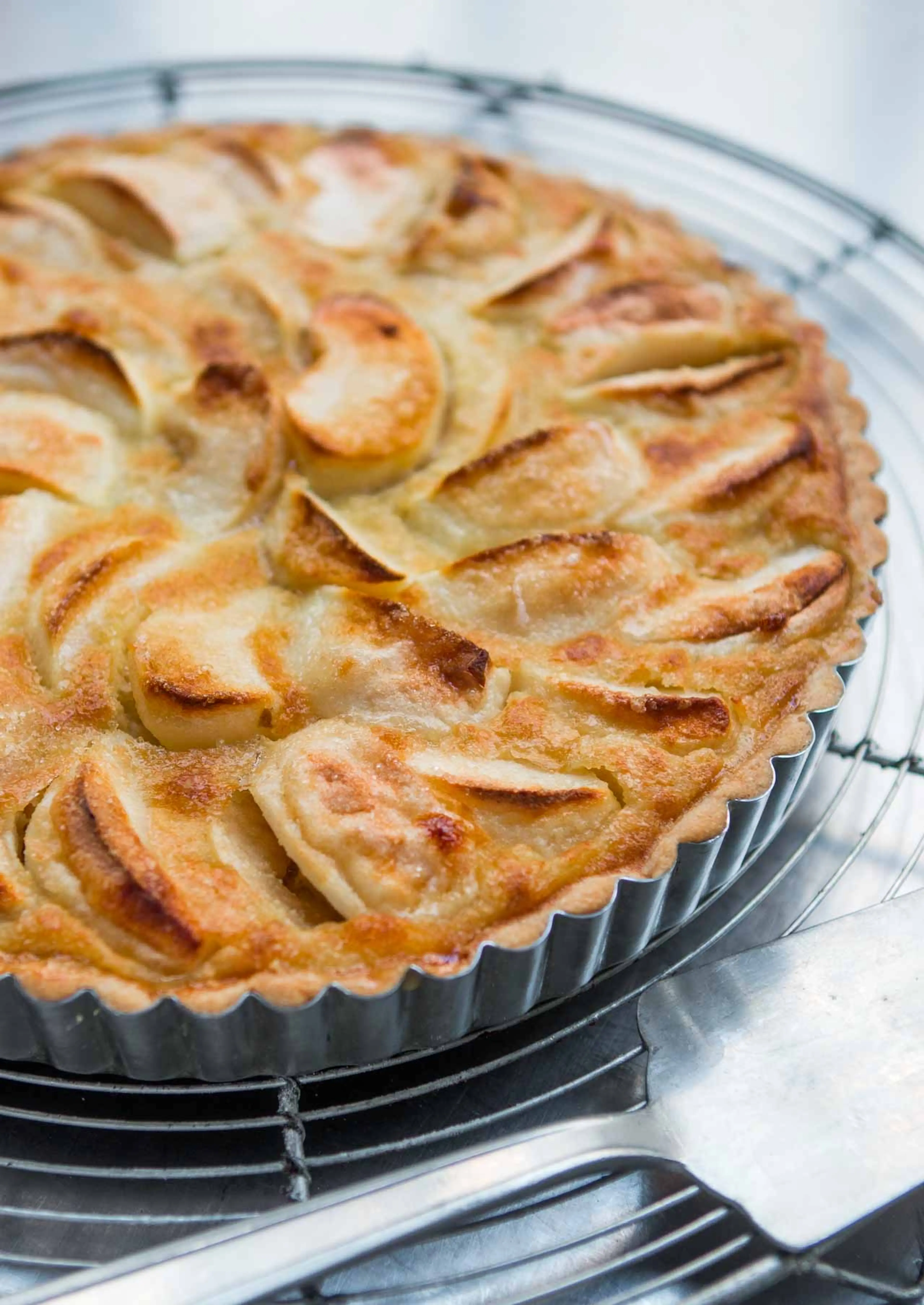 French Apple Tart (Tarte normande)