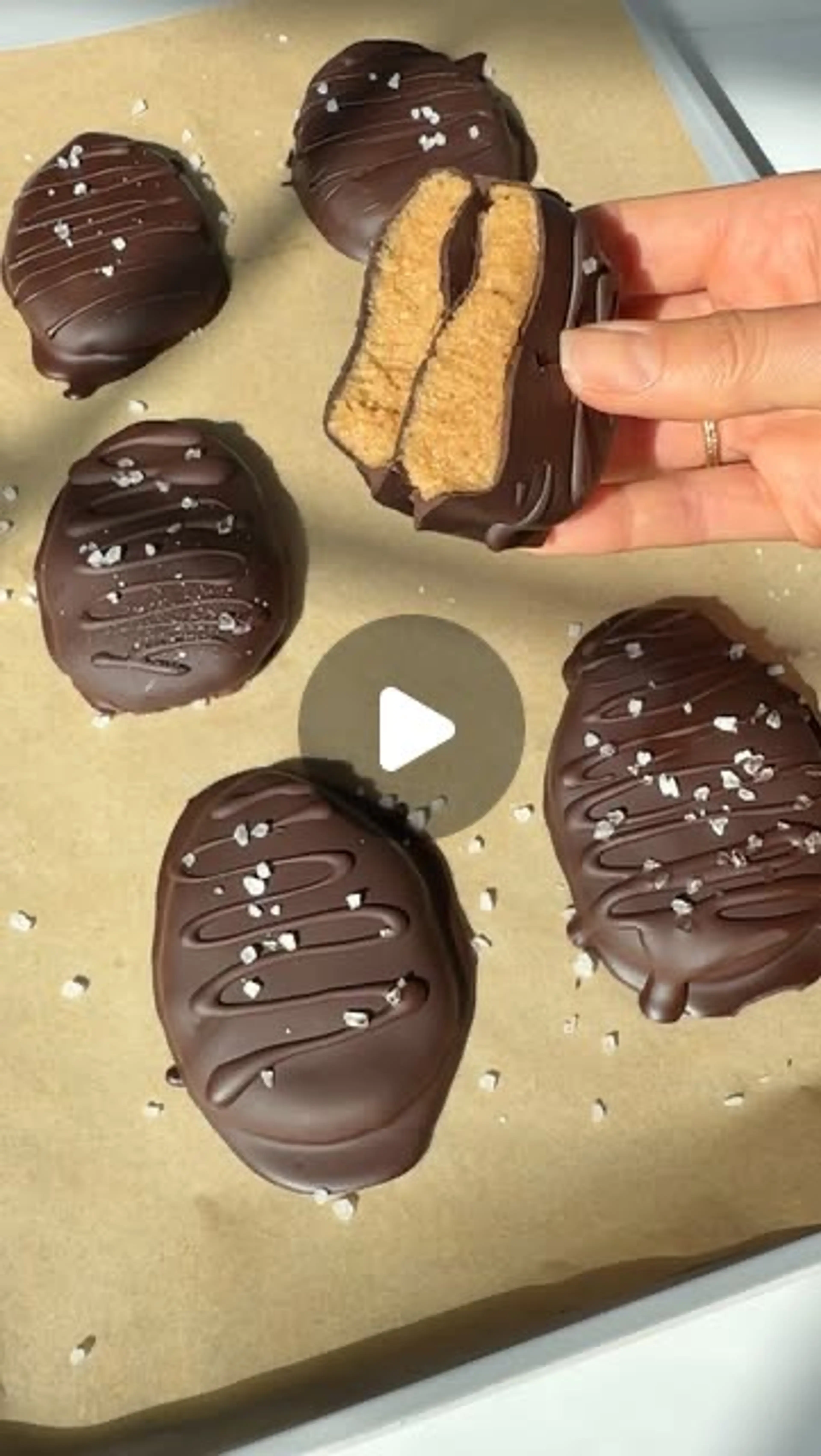 4-ingredient Reese’s Eggs