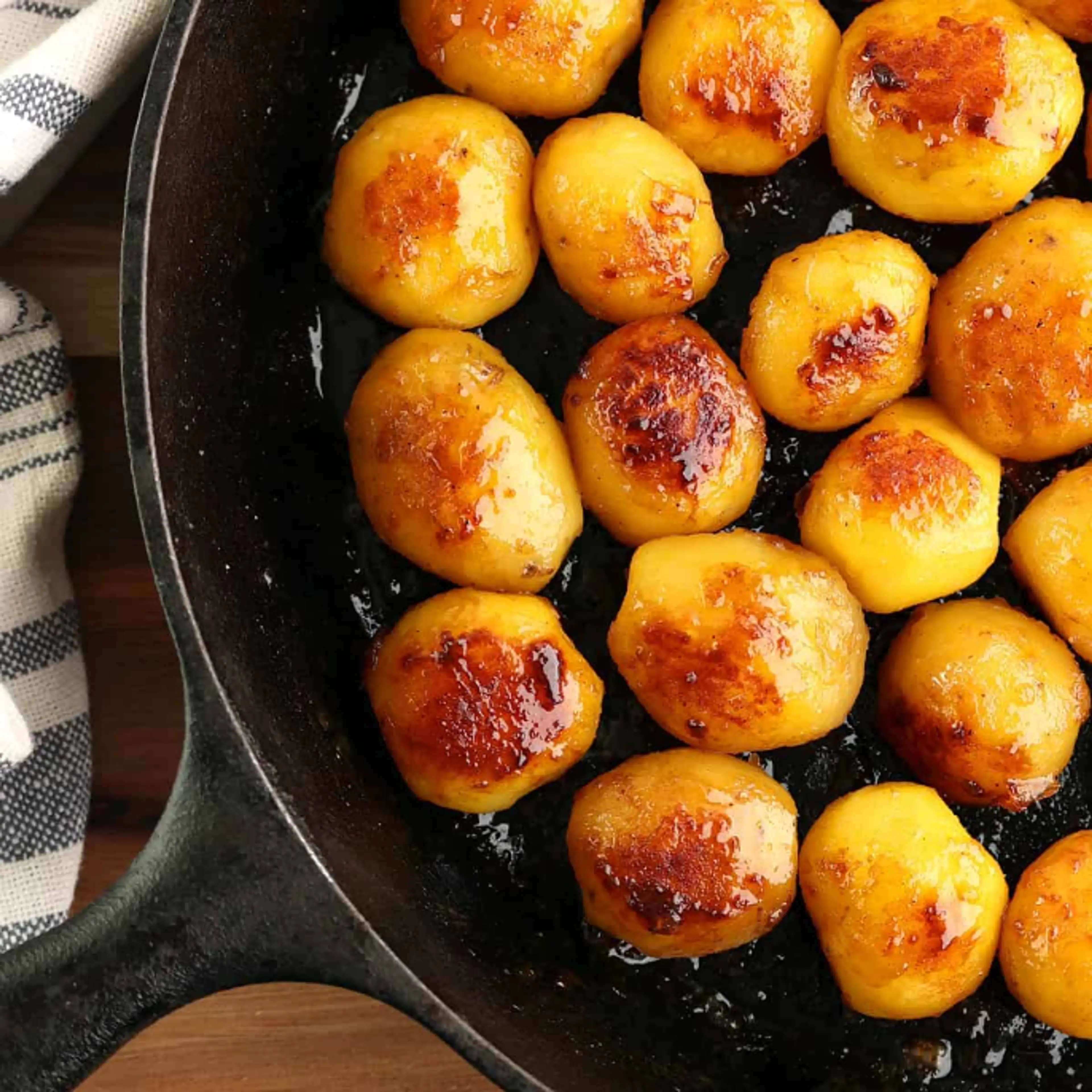 Brunede Kartofler (Danish Caramelized Potatoes)