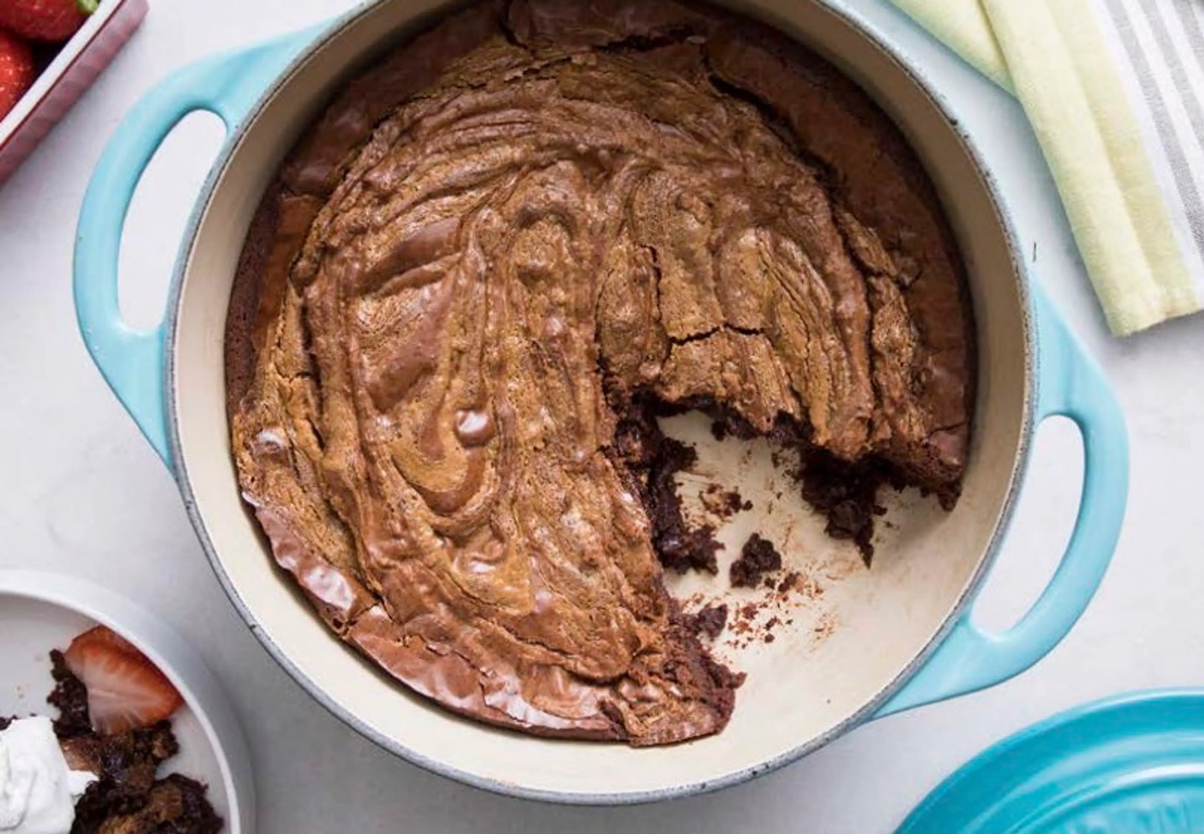 Cookie Butter Brownie Cake
