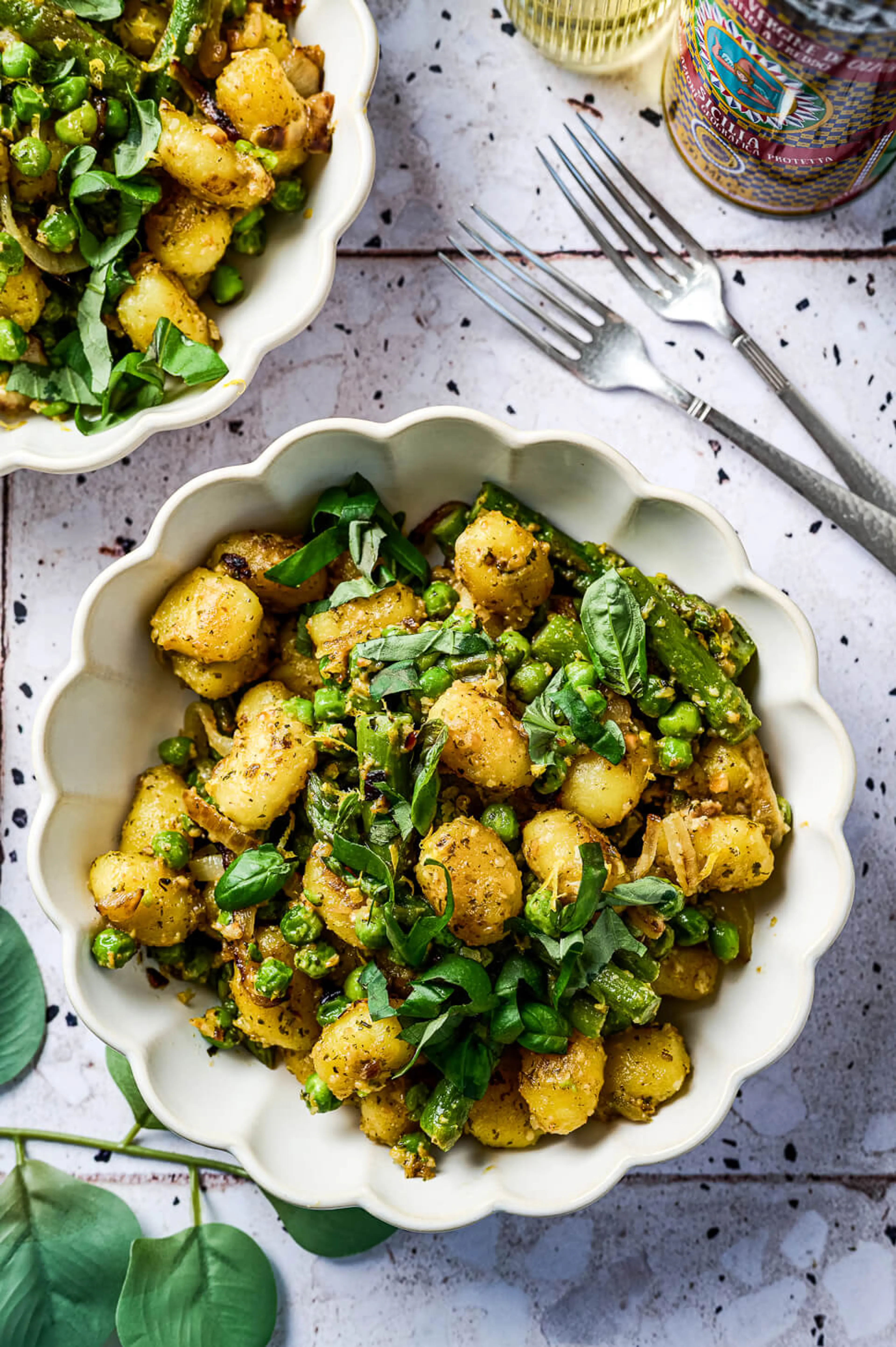 Gnocchi Citroenpesto Asperges