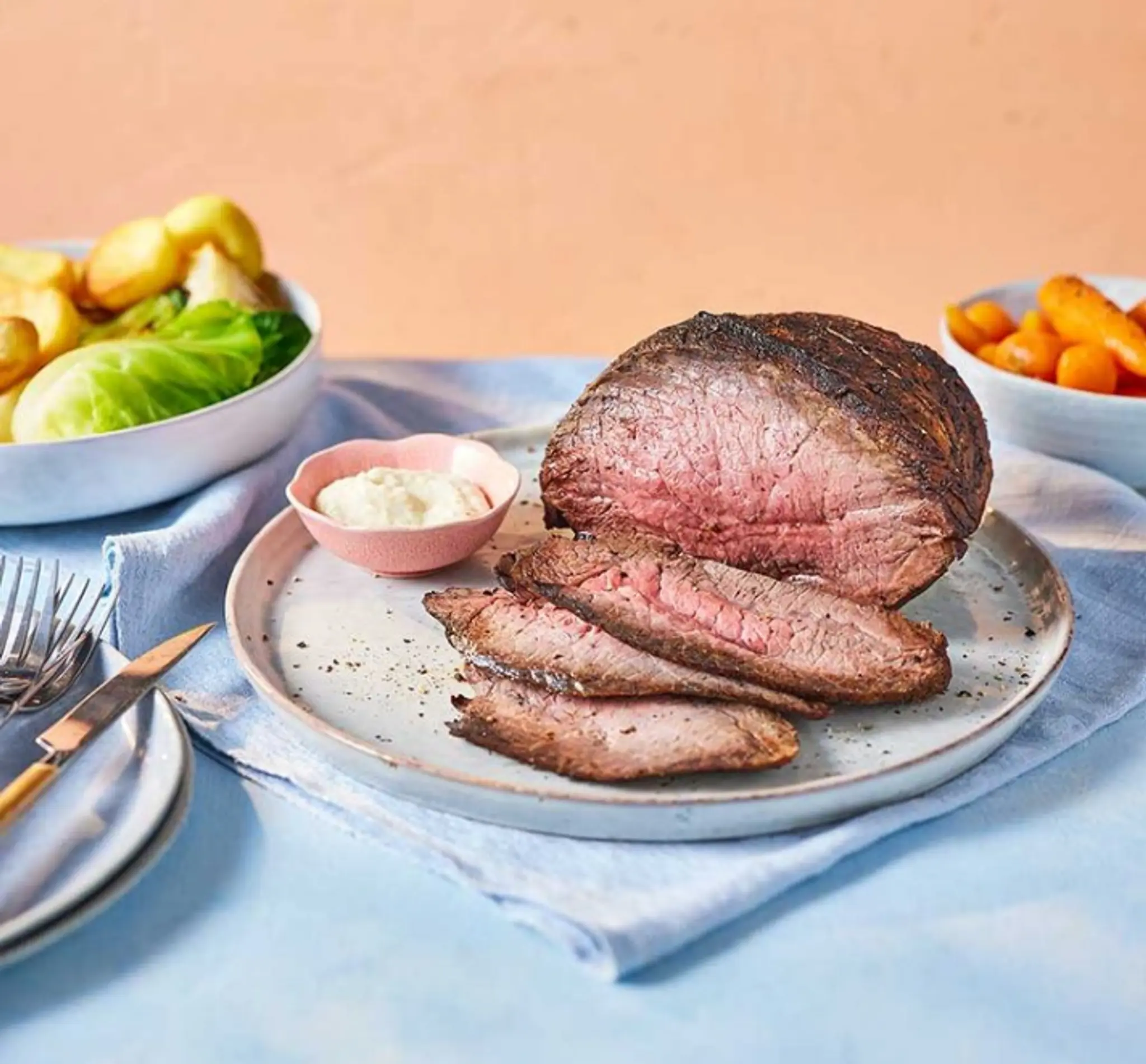 Air fryer roast beef joint