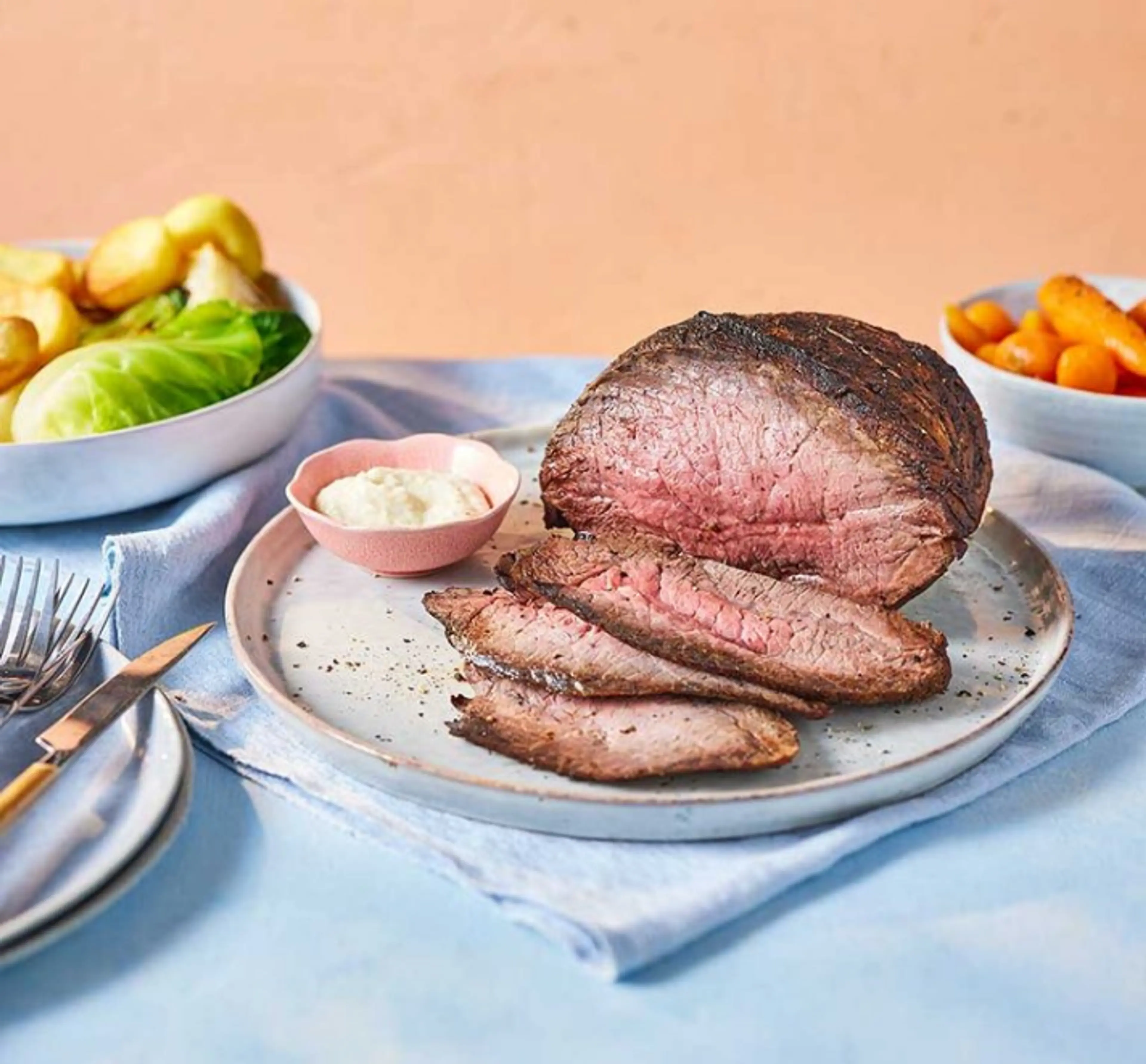 Air fryer roast beef joint